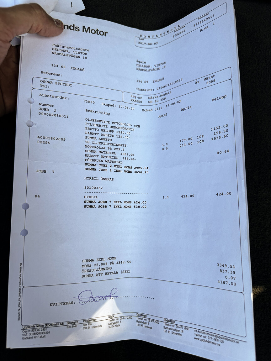 Documentation for 2006 Mercedes-Benz SL 350