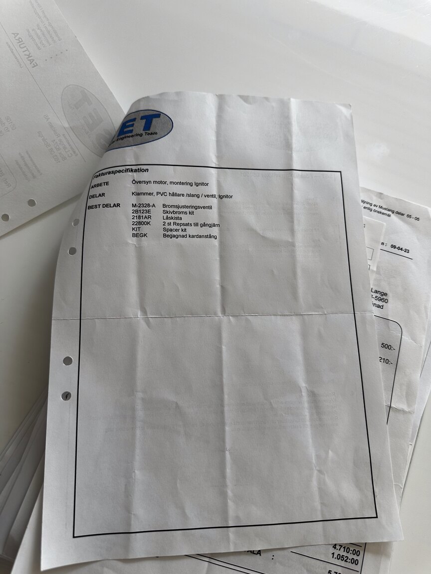 Documentation for 1965 Ford Mustang Cabriolet (17)