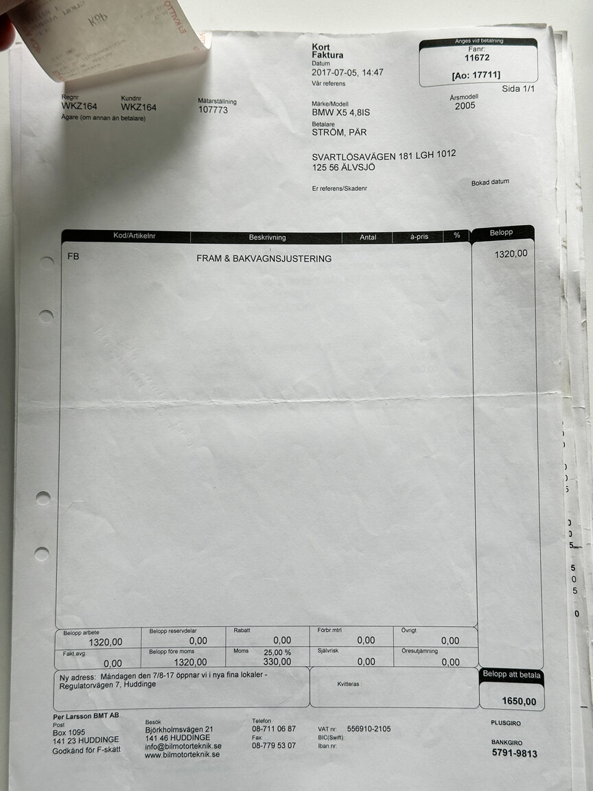 Documentation for 2005 BMW X5 4.8iS E53 LCI