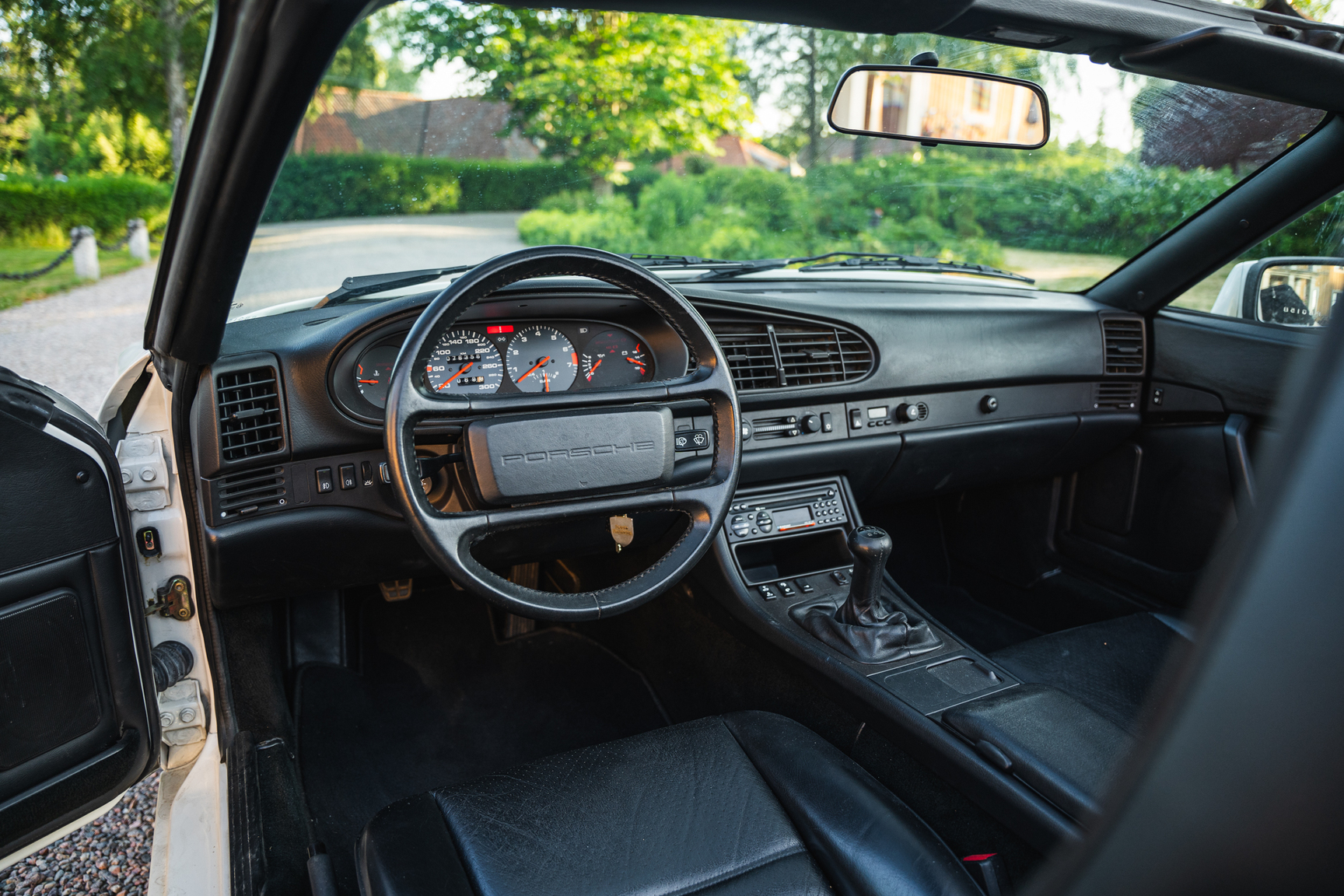 Interiörbild 1991 Porsche 944 Turbo Cabriolet