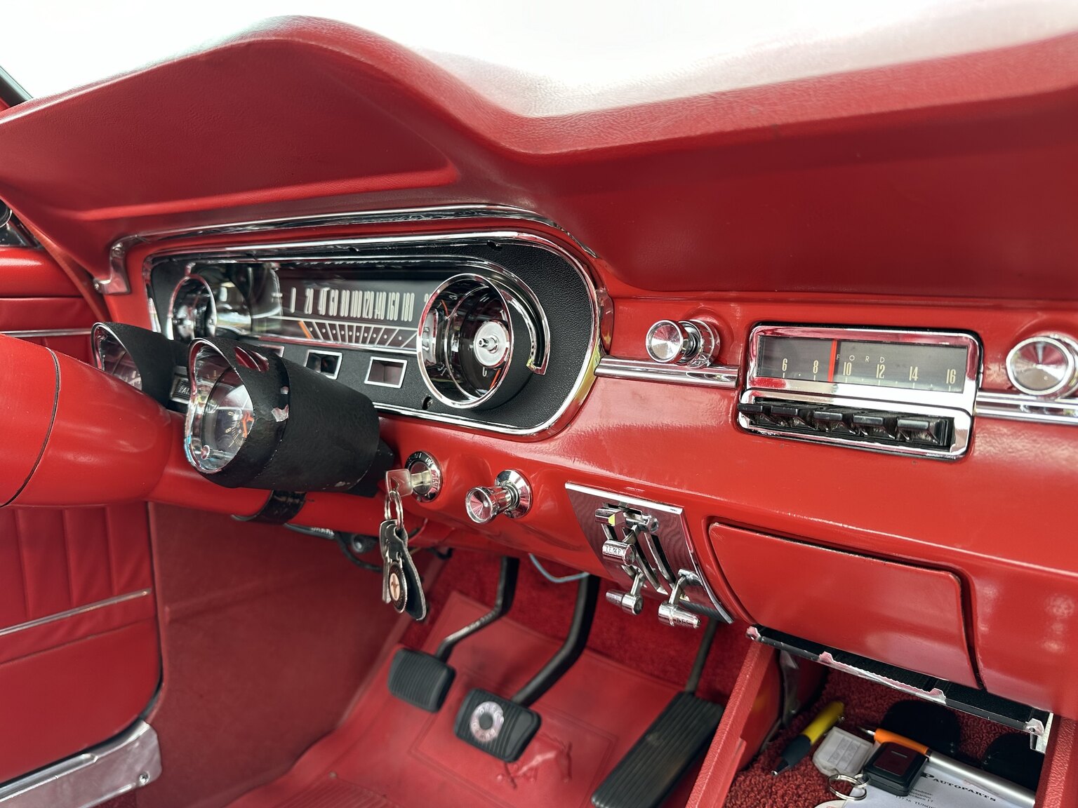 Interiörbild 1965 Ford Mustang HT