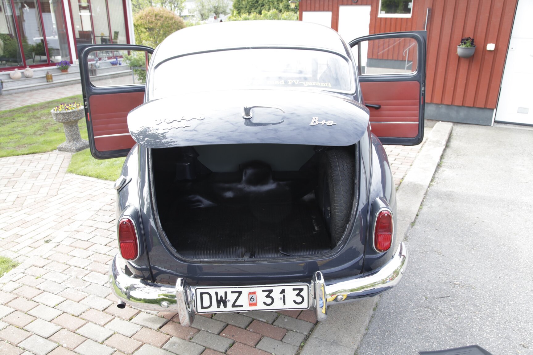 Interiörbild 1964 Volvo PV544E 1.8
