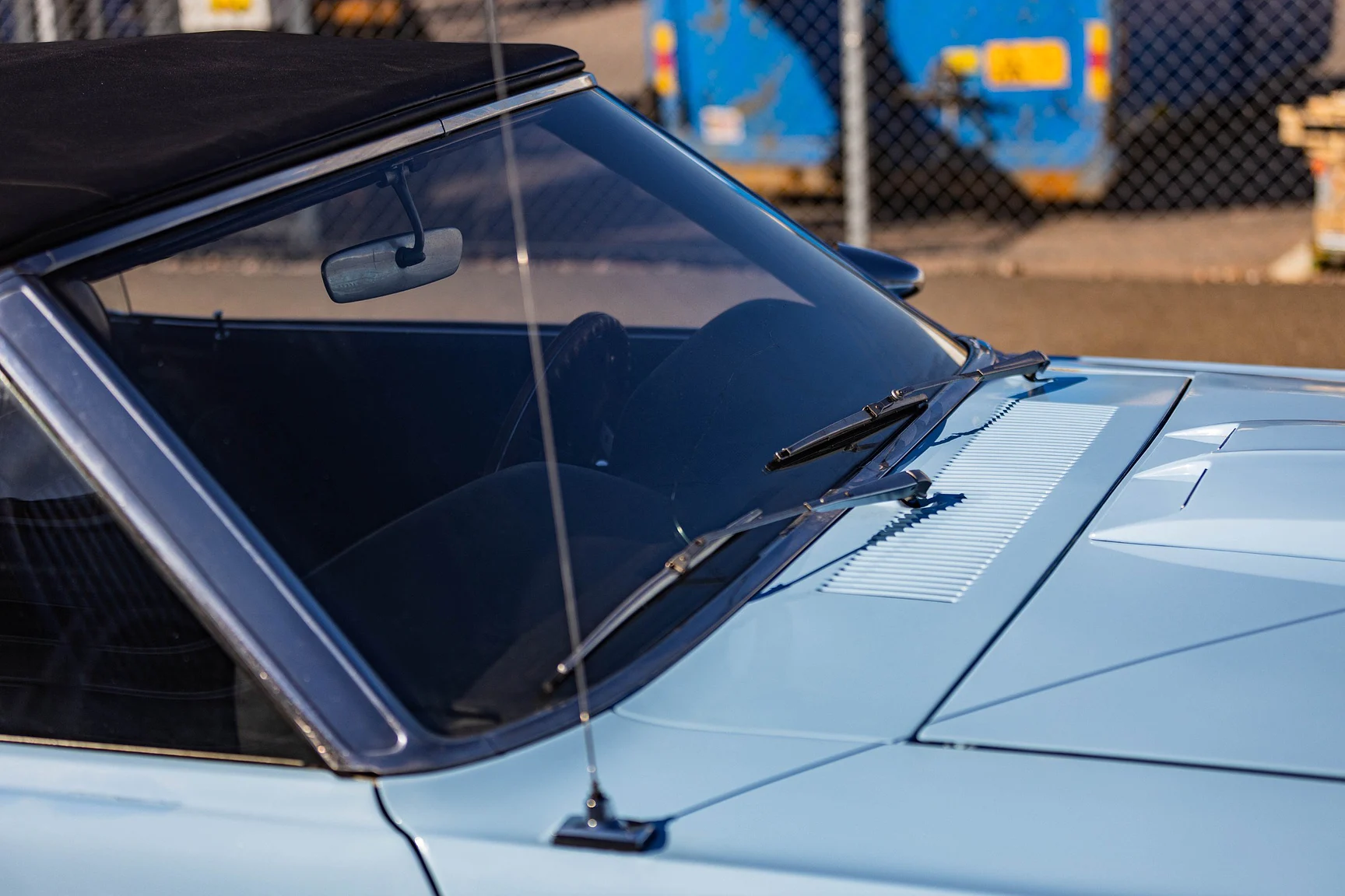 Exteriörbild på 1969 Ford Mustang GT Cabriolet "M-code" (39)