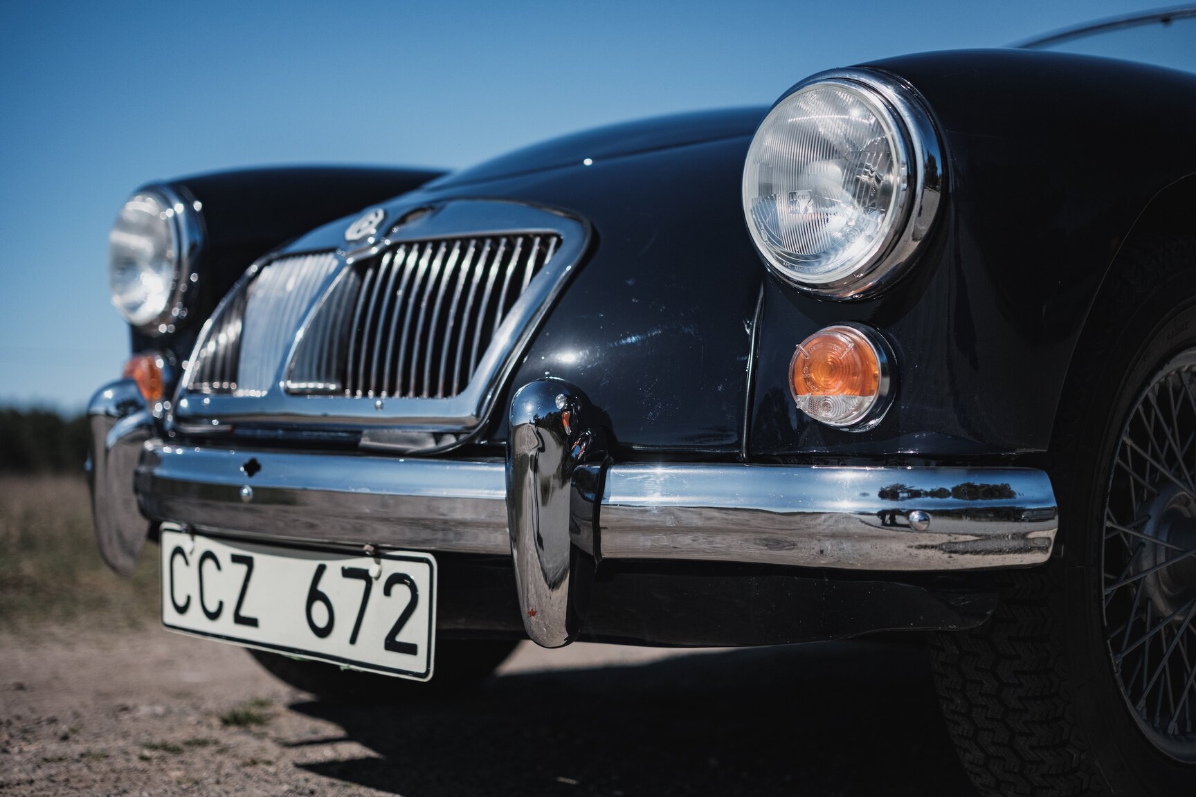 Aussenfoto 1961 MG MGA 1600 mk2