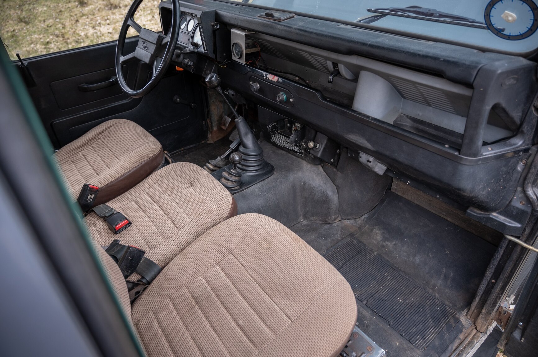 Innenraumfoto von 1986 Land Rover 90 2.5D