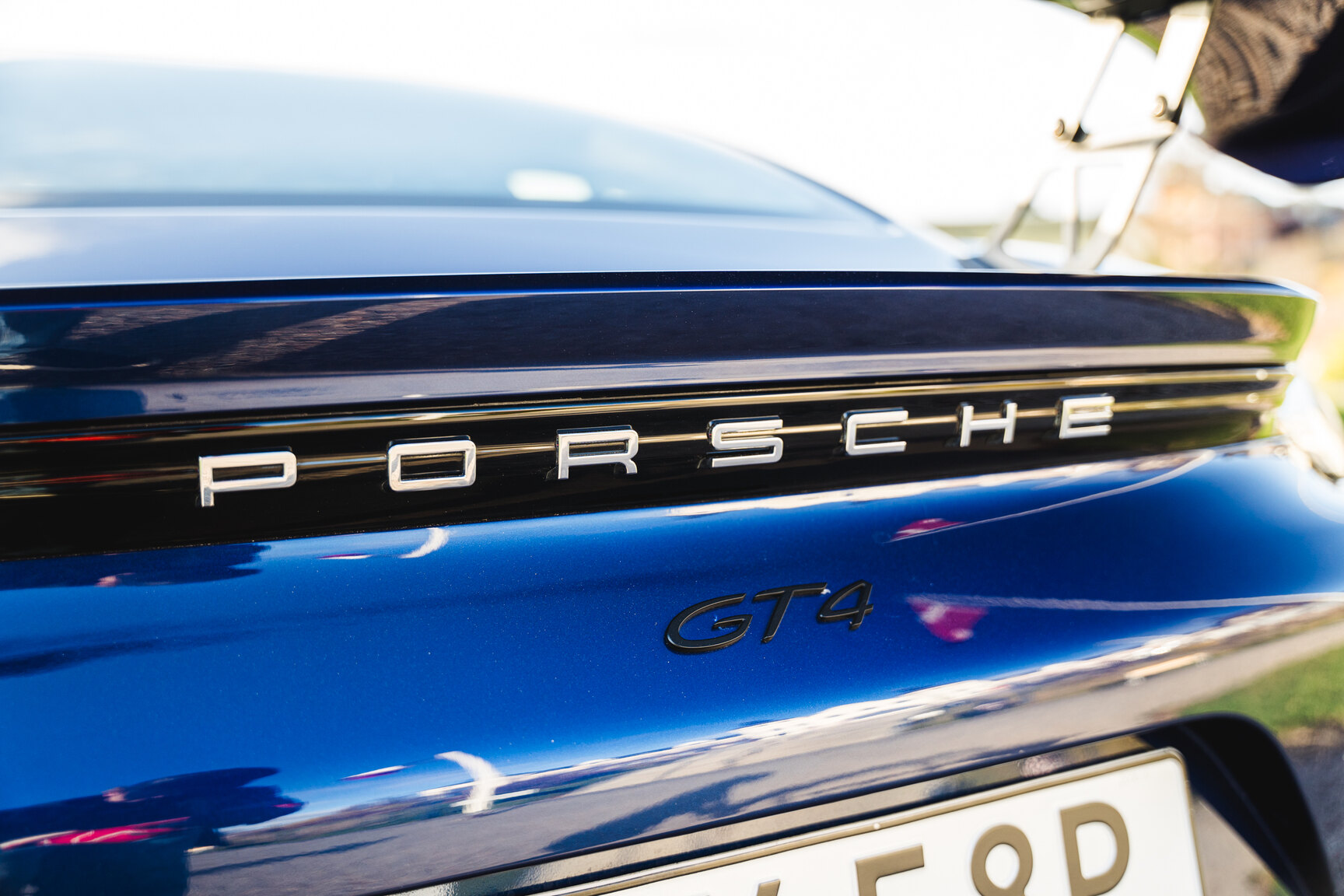 Exteriörbild på 2020 Porsche 718 Cayman GT4