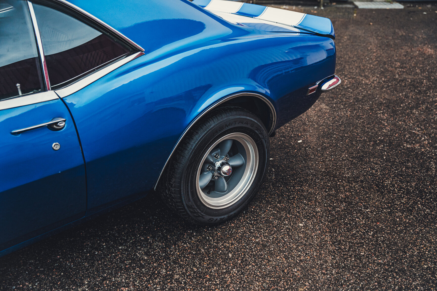 Exteriörbild på 1968 Chevrolet Camaro - Ett sista race