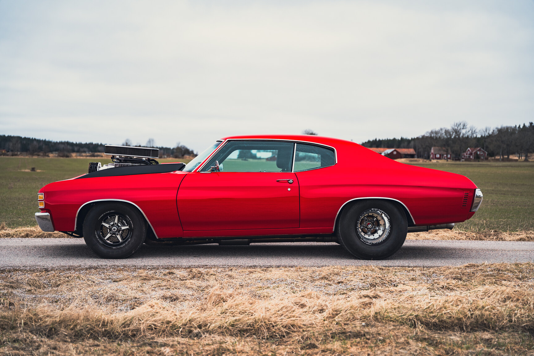Exteriörbild på 1971 Chevrolet Chevelle SS