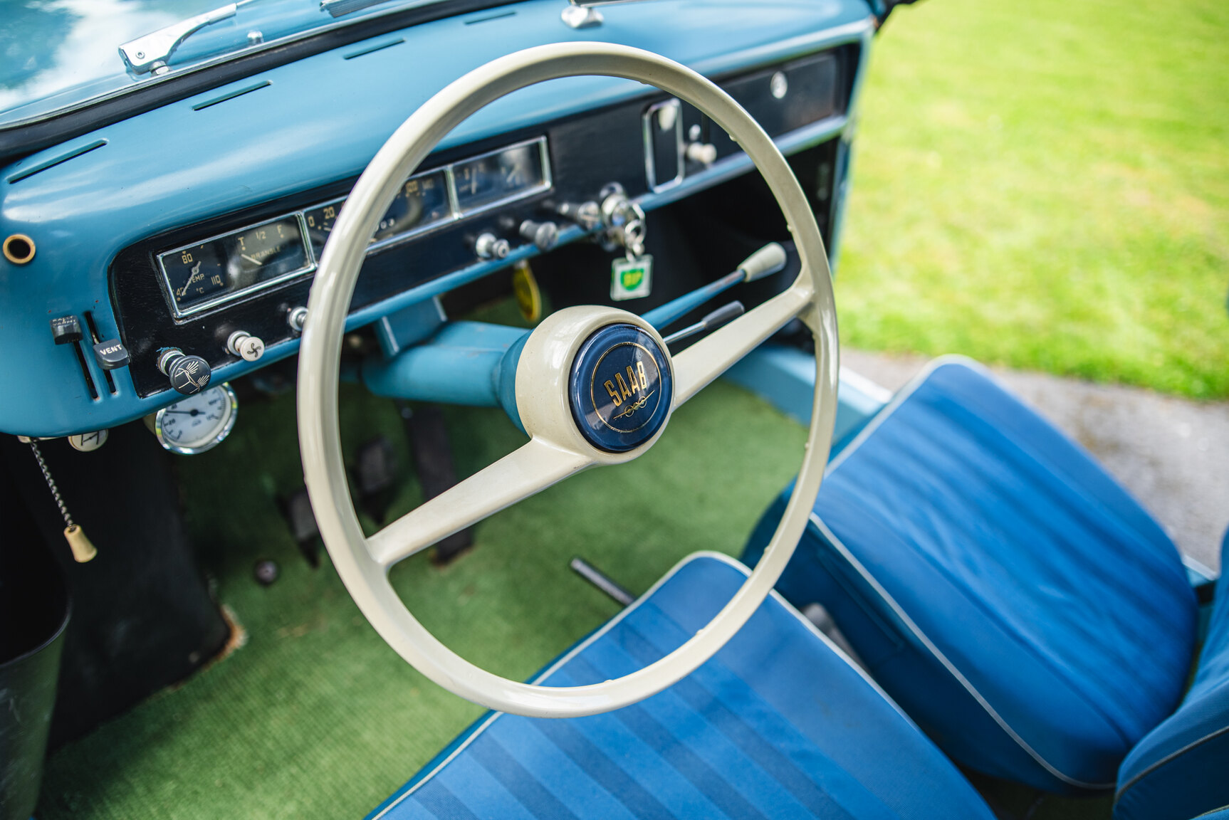 Interior image of 1959 SAAB 93B De Luxe