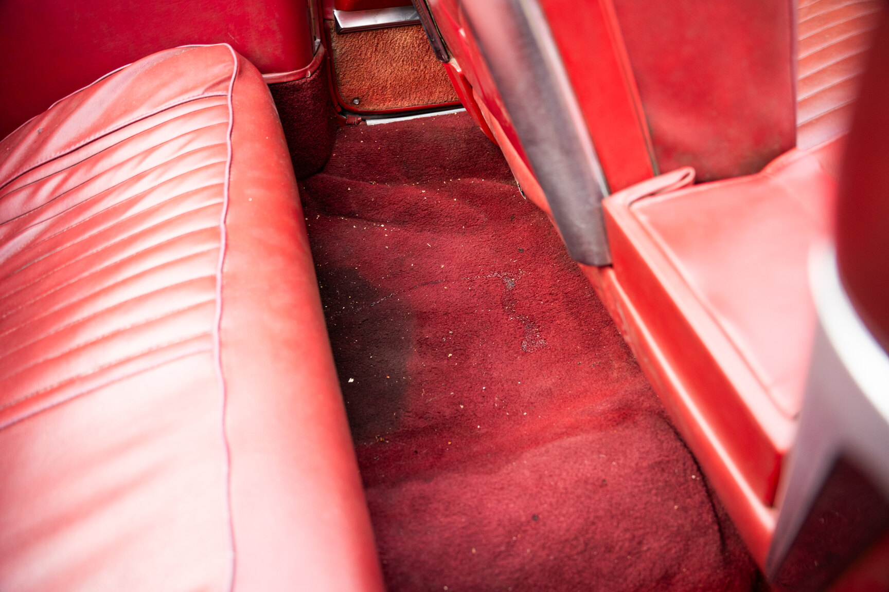Interiörbild 1965 Cadillac De Ville convertible