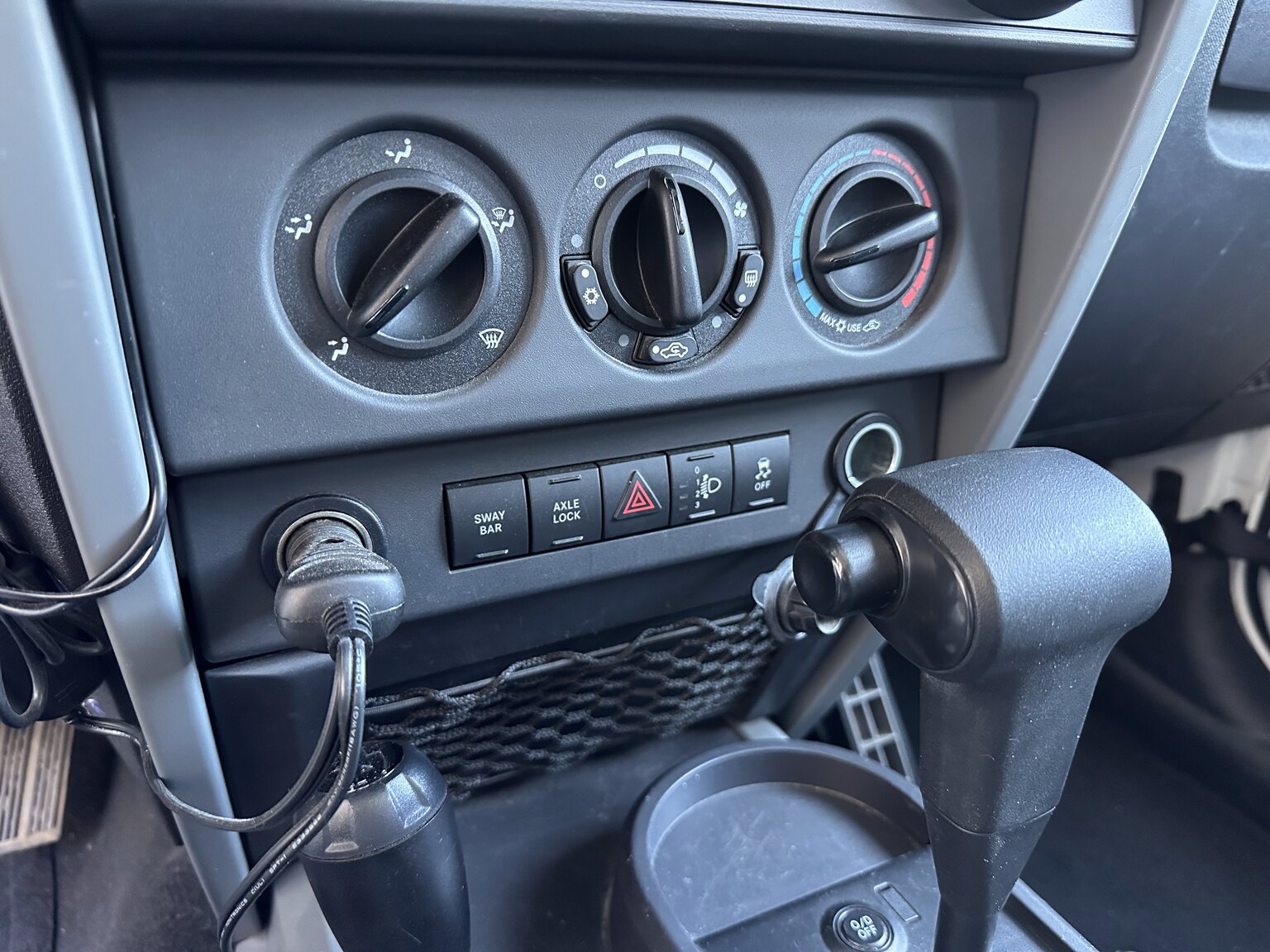 Interiörbild 2010 Jeep Wrangler Rubicon