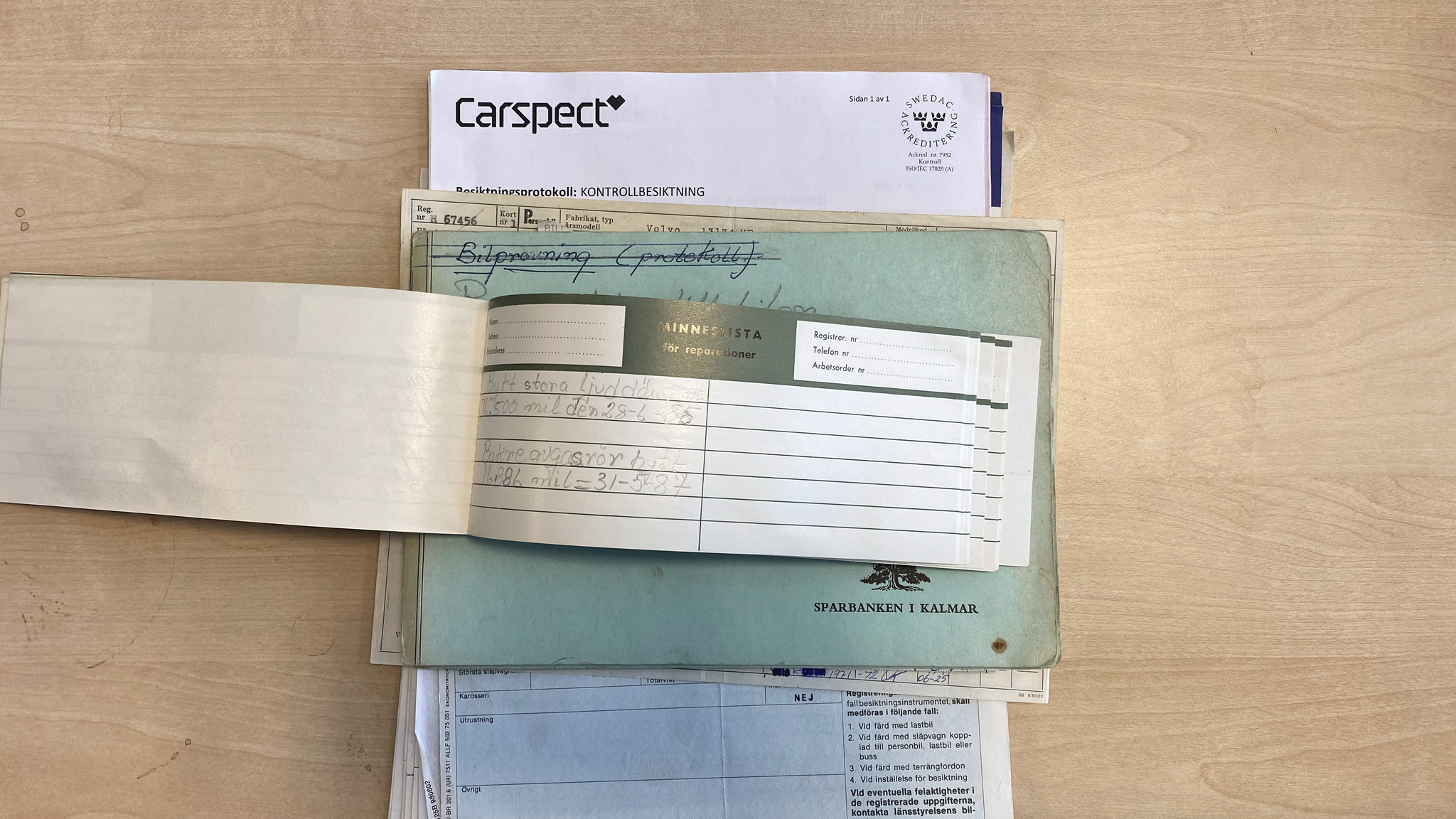 Dokumentation för 1966 Volvo Amazon (9)