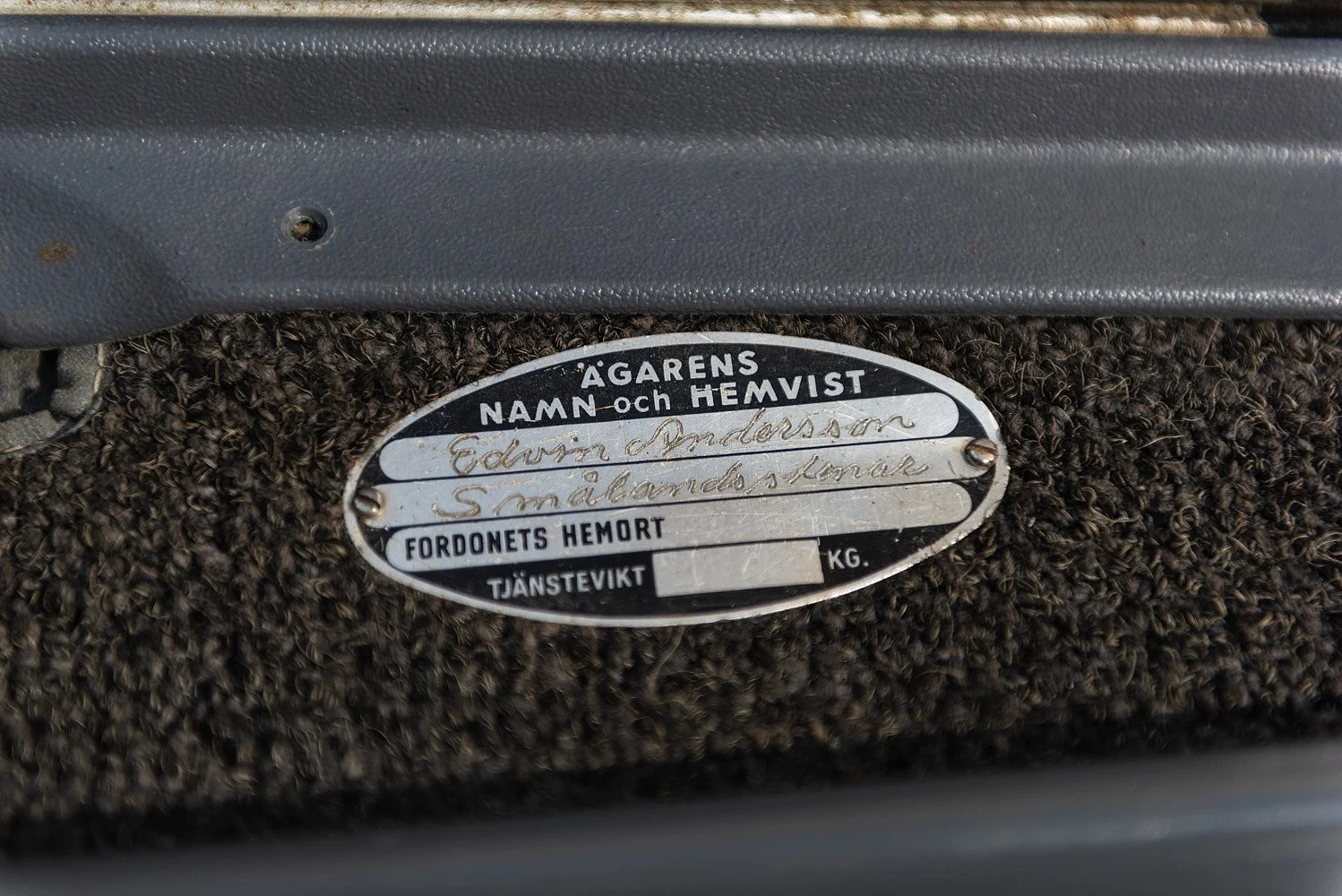 Innenraumfoto von 1964 BMW 1800 (40)