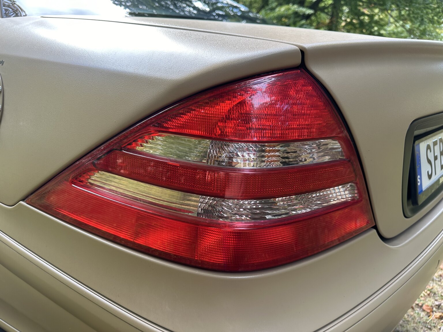 Exterior image of 2001 Mercedes-Benz CL600/ML 55 AMG