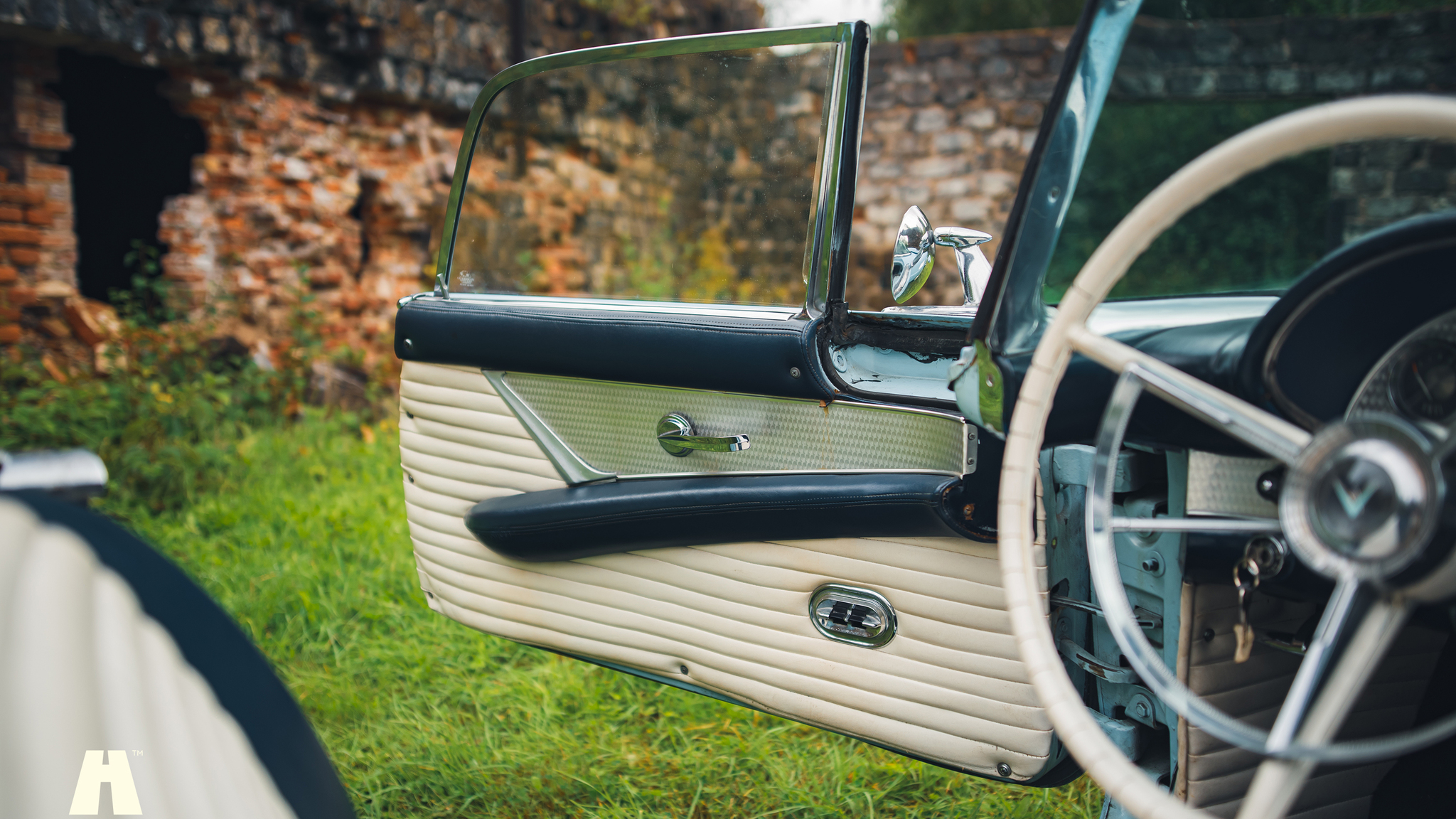 Interiörbild 1957 Ford Thunderbird D-Code