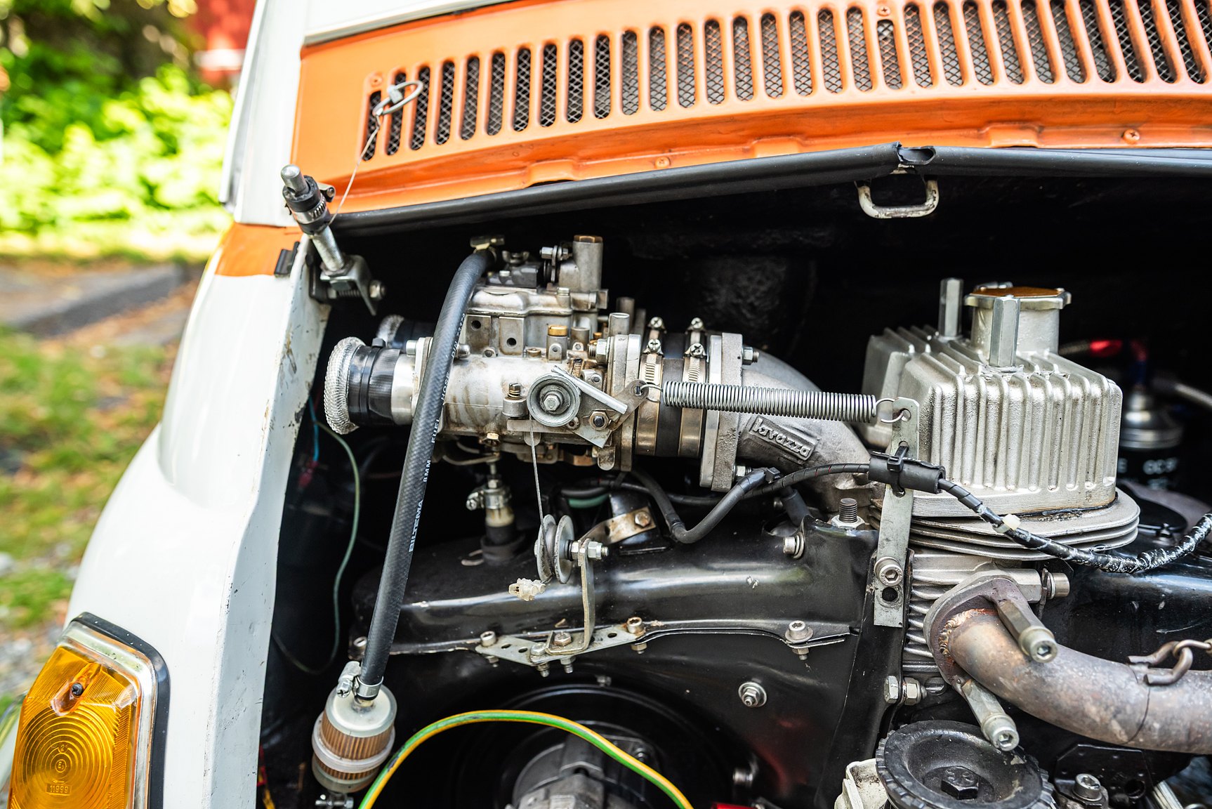 Image of 1971 FIAT 500 "Superiore" mechanics