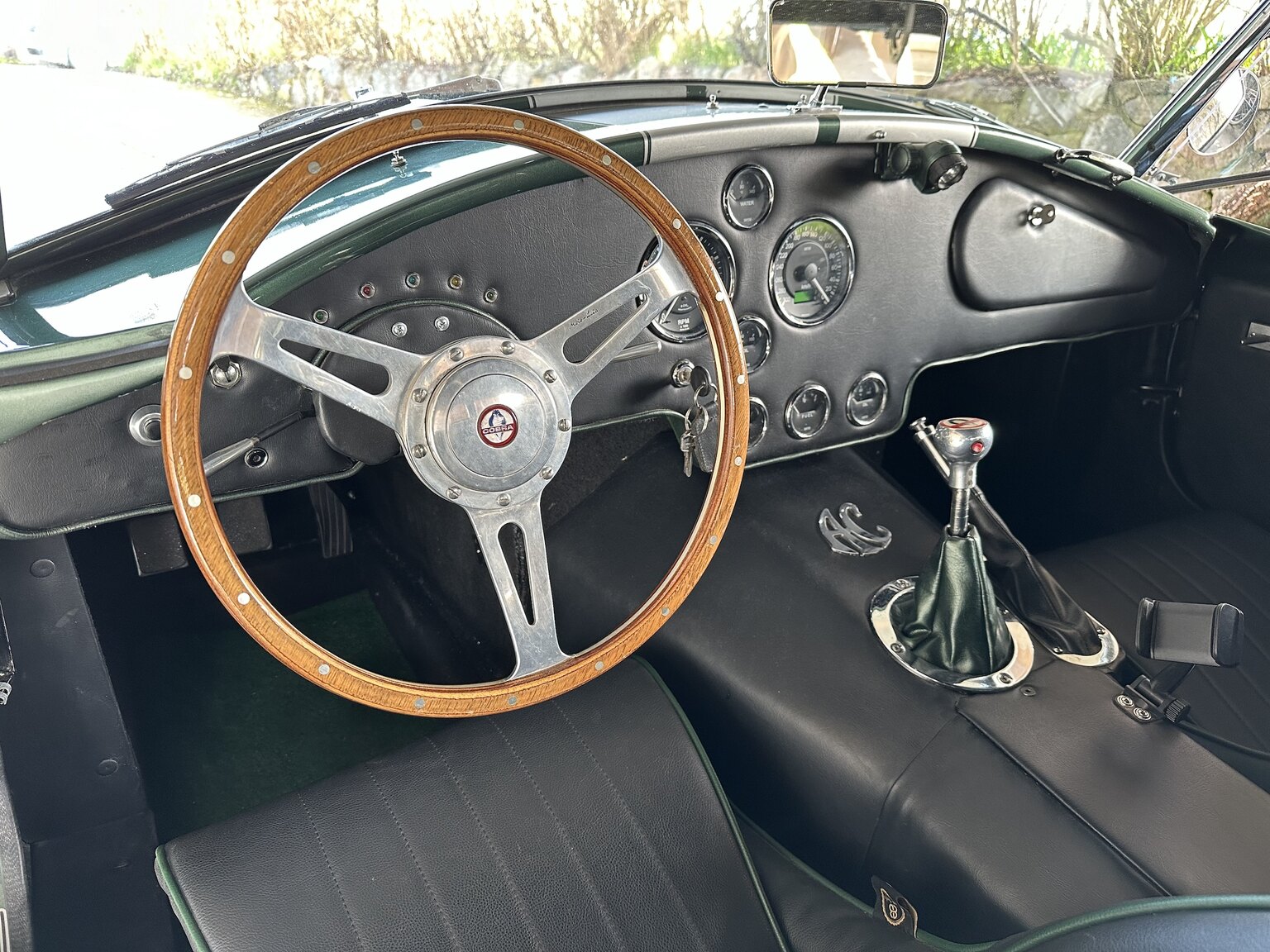 Interiörbild 2008 AC Cobra replica