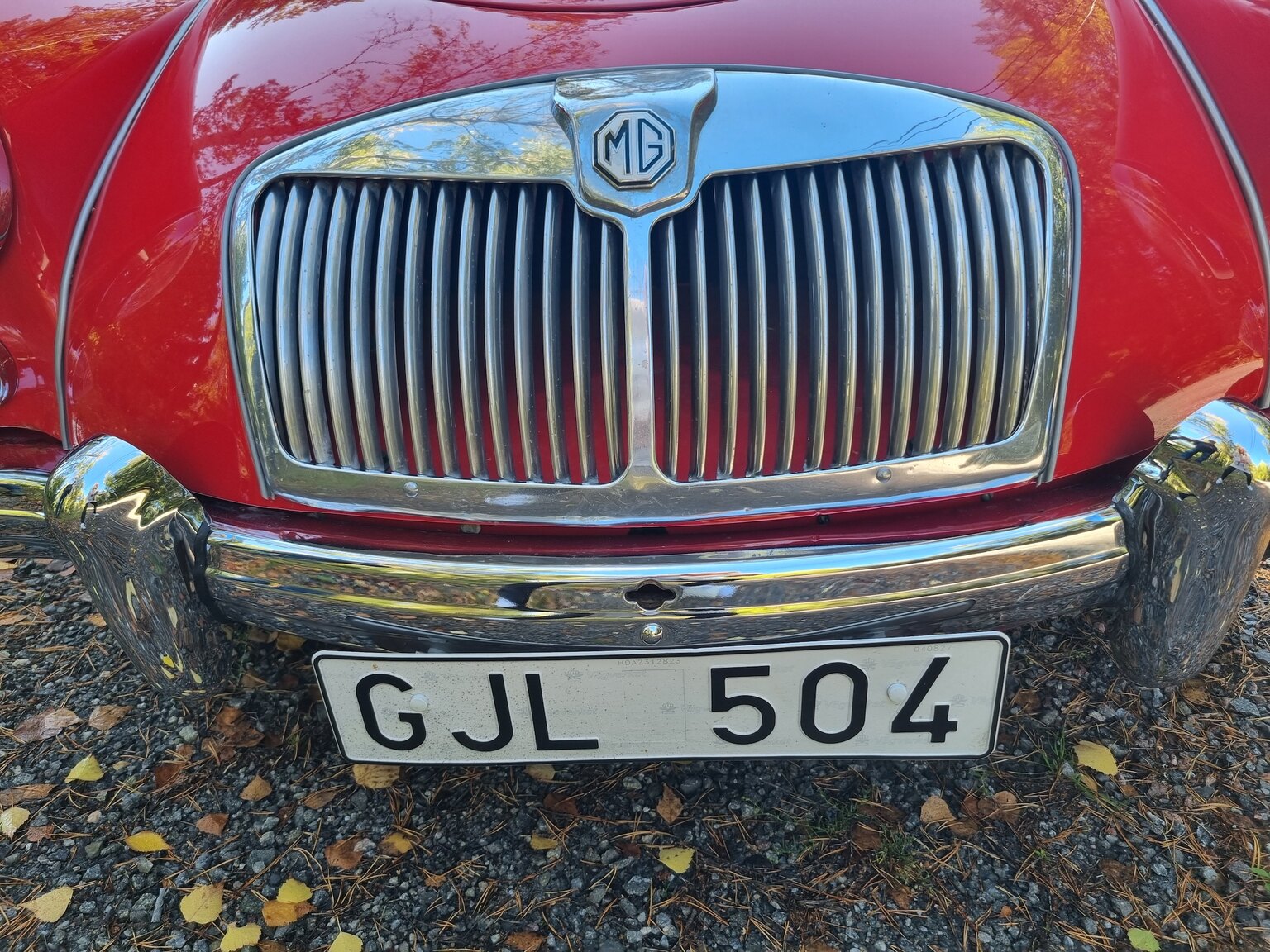 Exterior image of 1956 MG MGA 1500