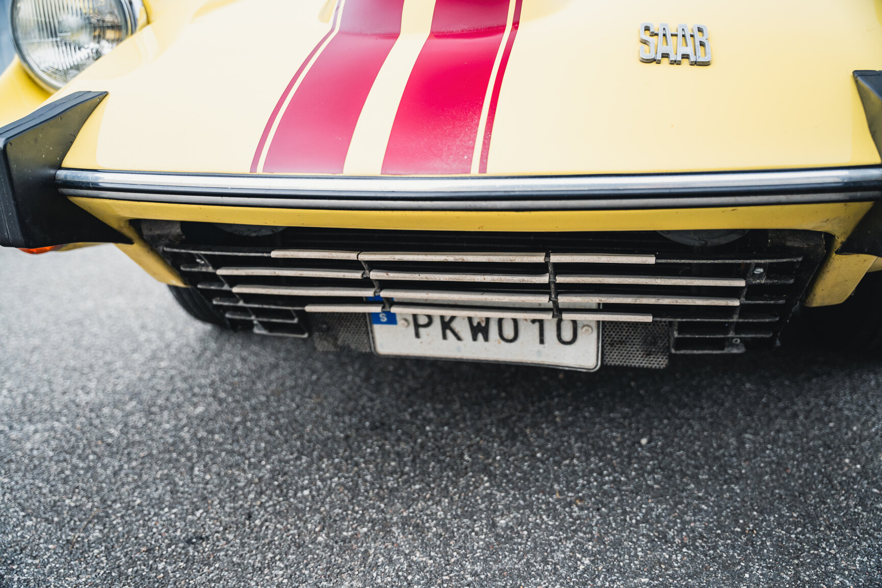 Exteriörbild på 1969 Saab Sonett II