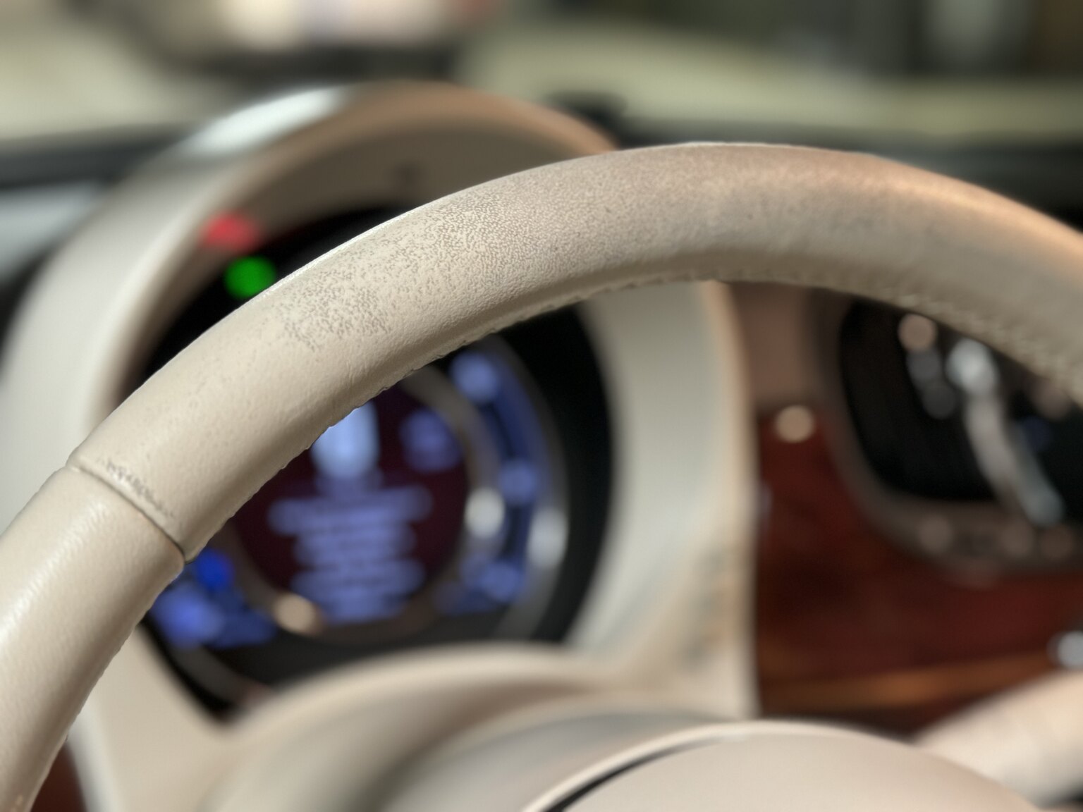 Interiörbild 2017 Fiat 500 Riva