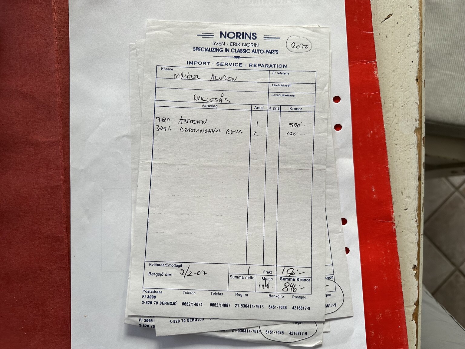 Dokumentation, 1957 Chevrolet Bel Air (15)