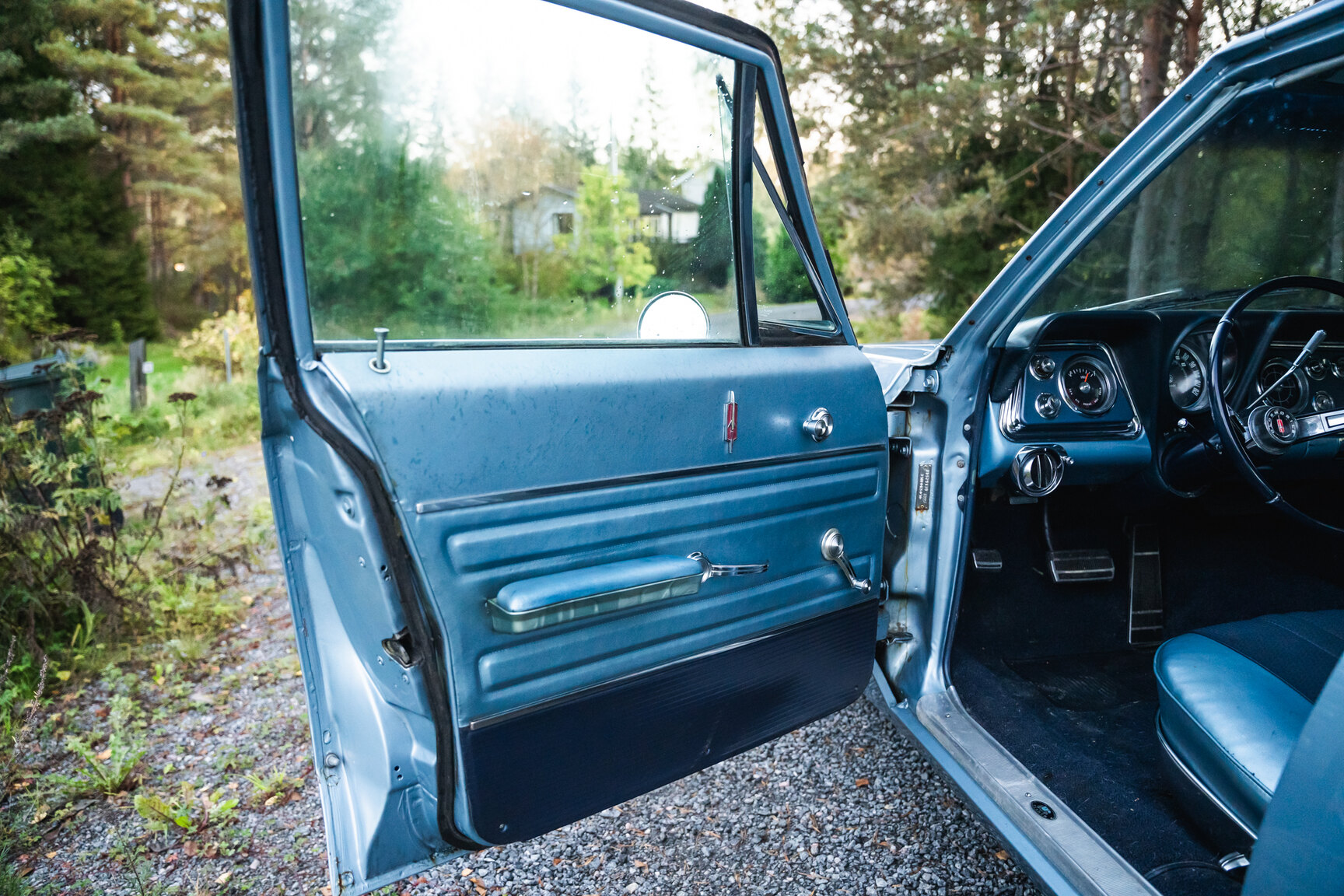 Interiörbild 1966 Oldsmobile Dynamic 88 Celebrity