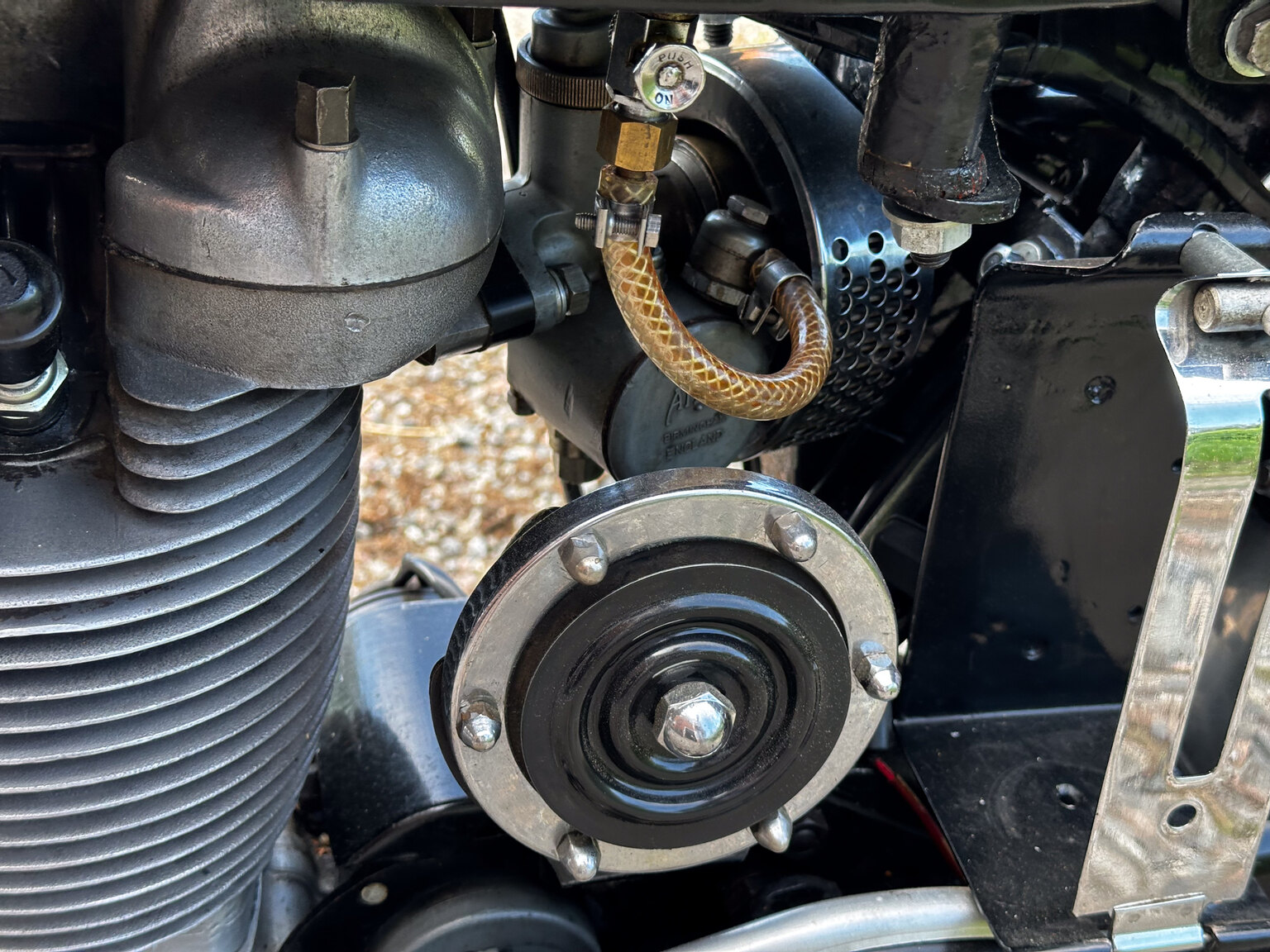 1952 AJS 16MS 350cc Matchless-replica, Mekanik