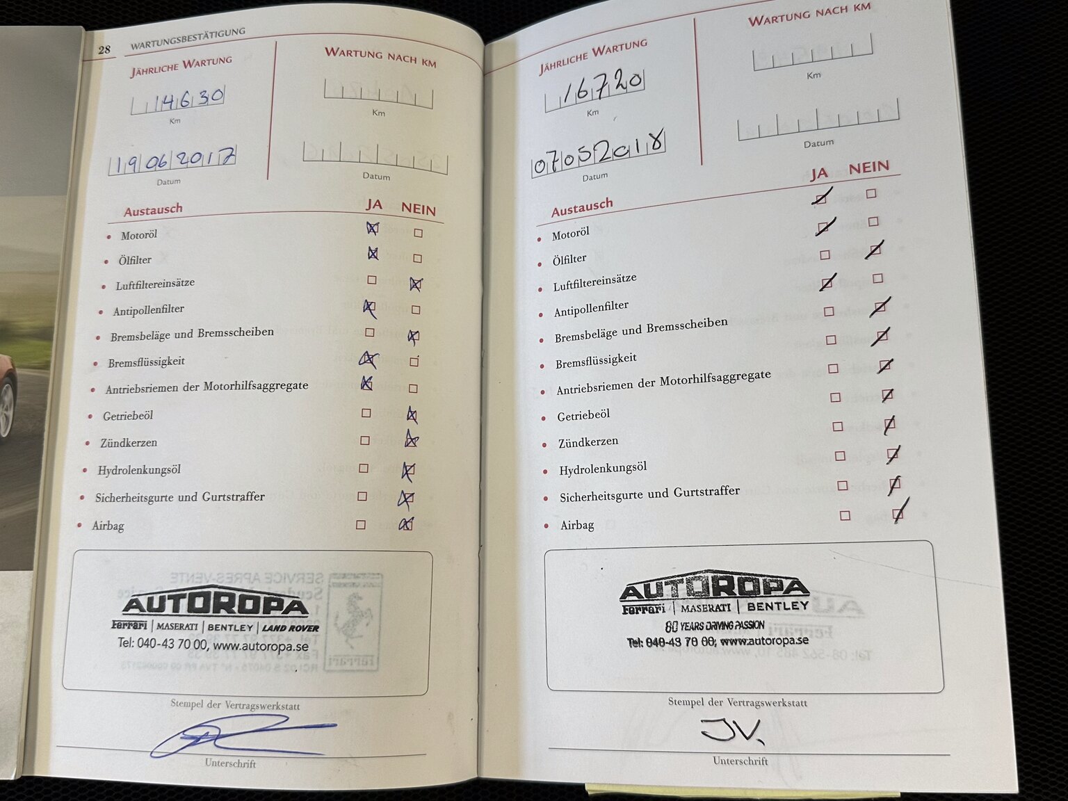 Dokumentation, 2013 Ferrari F12 Berlinetta