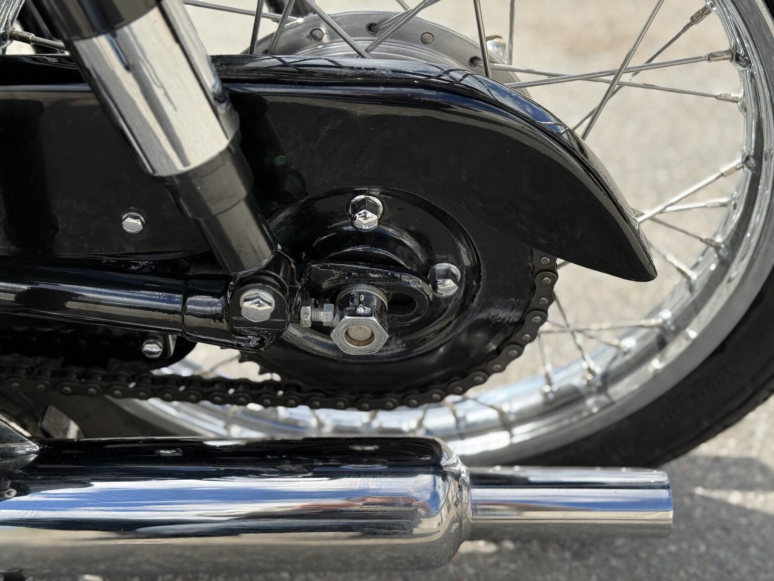 Image of 1956 BSA 650 Golden Flash mechanics
