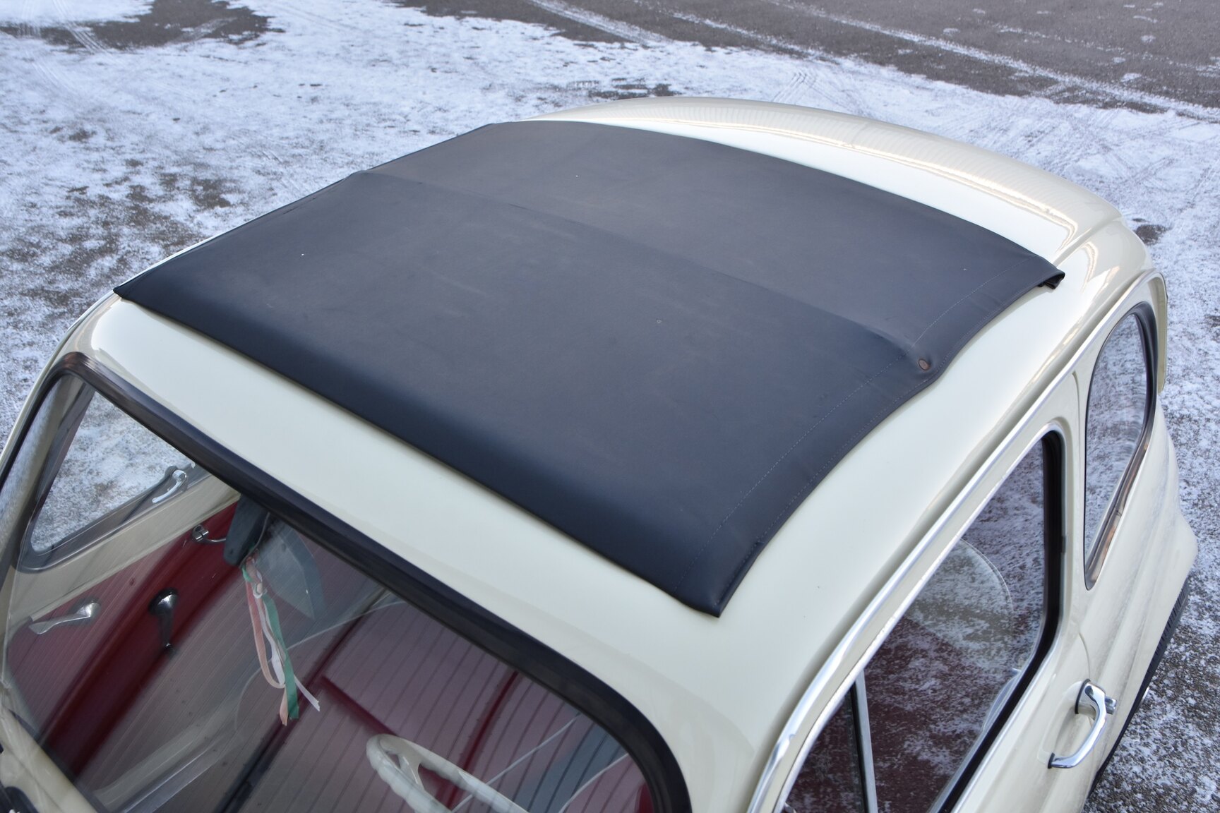 Exteriörbild på 1968 Fiat 500