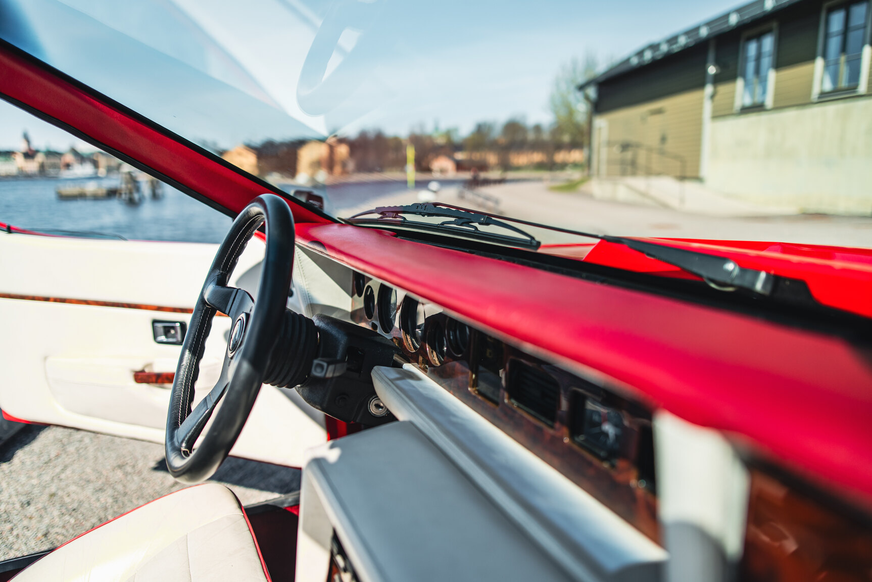 Interiörbild 1985 TVR 350i Cabriolet 3.5 V8
