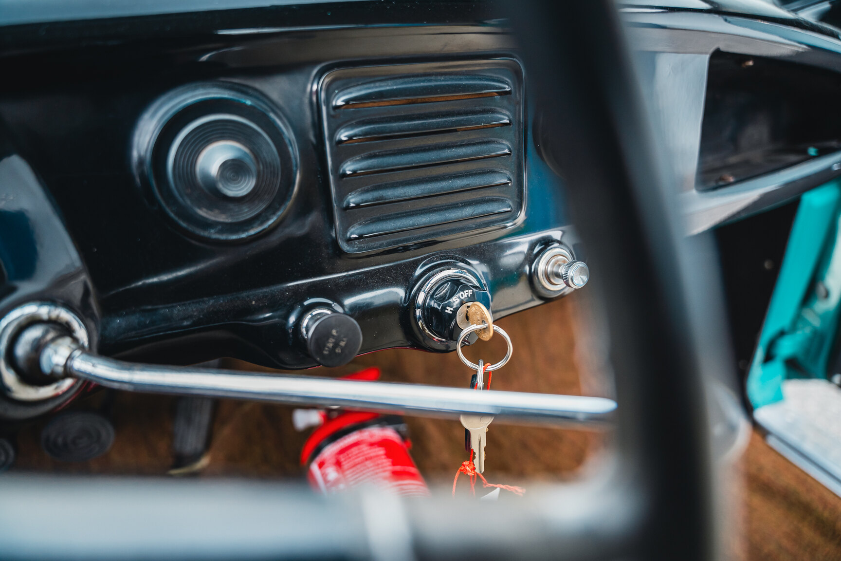 Innenraumfoto von 1956 Hudson Metropolitan