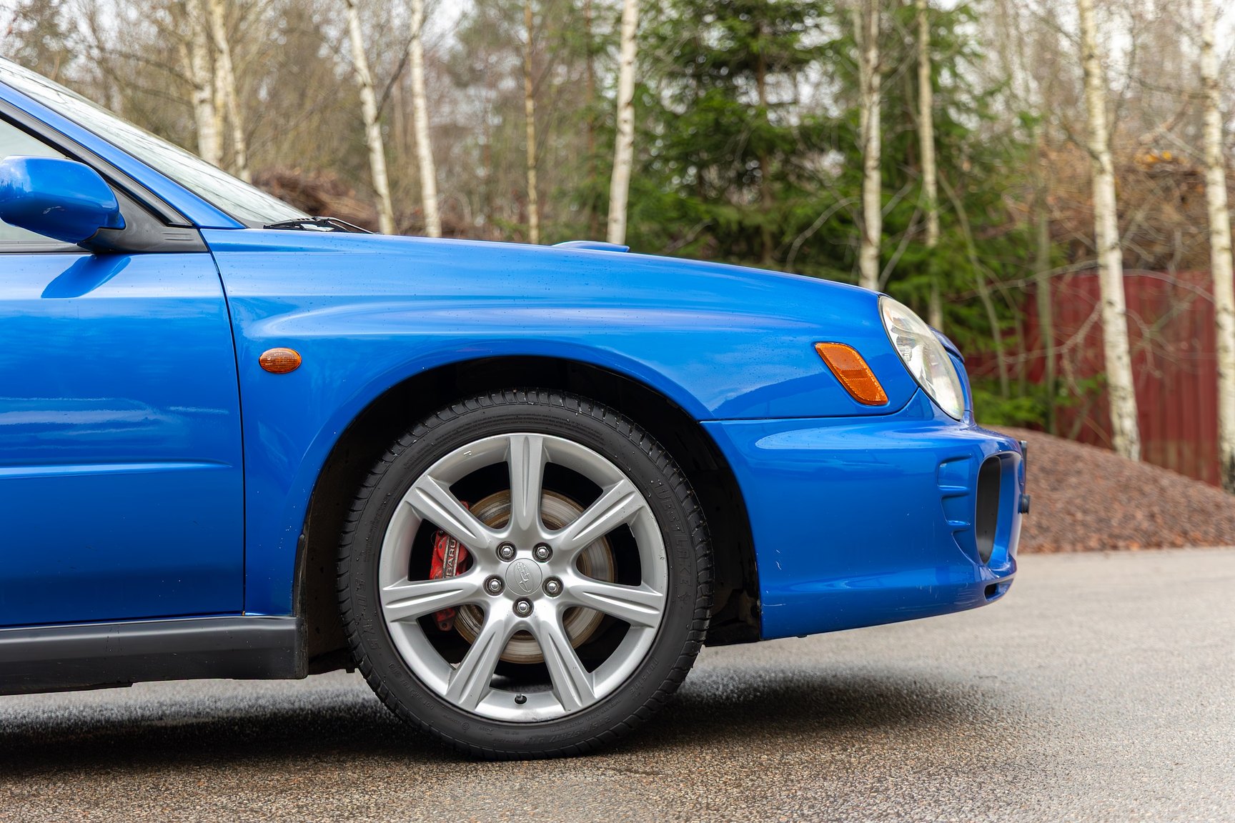 Exteriörbild på 2001 Subaru Impreza 2.0 WRX Turbo 4WD