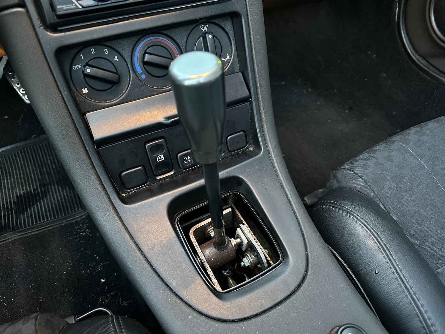 Interior image of 1996 MG F Roadster