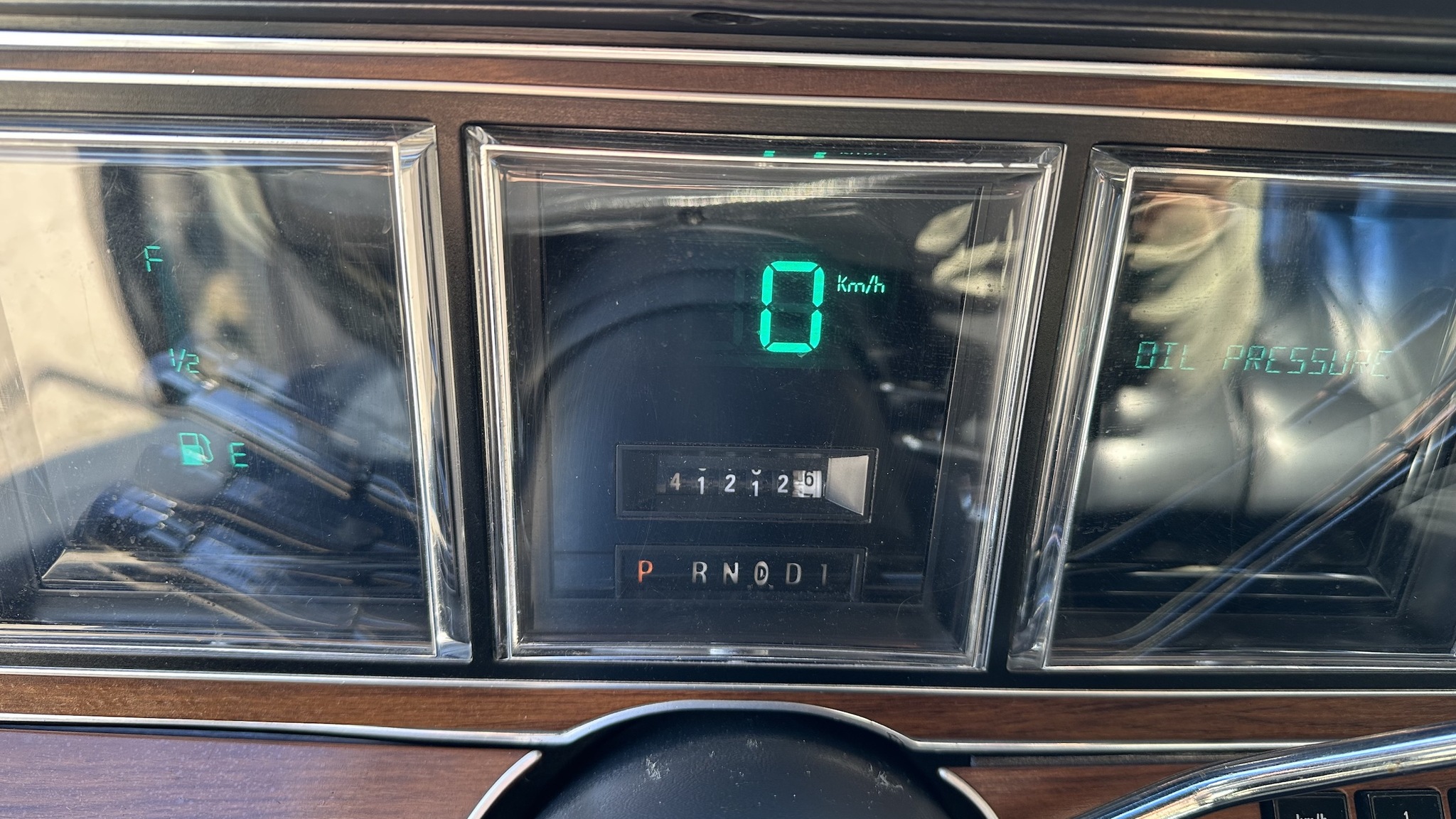 Interior image of 1988 Lincoln Town Car