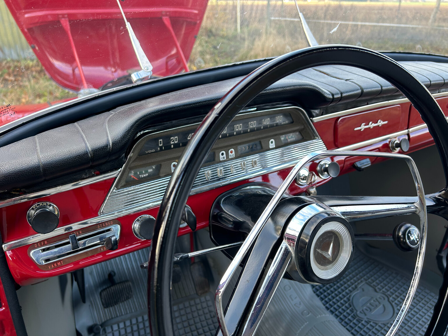 Innenraumfoto von 1960 Volvo PV 544A Sport