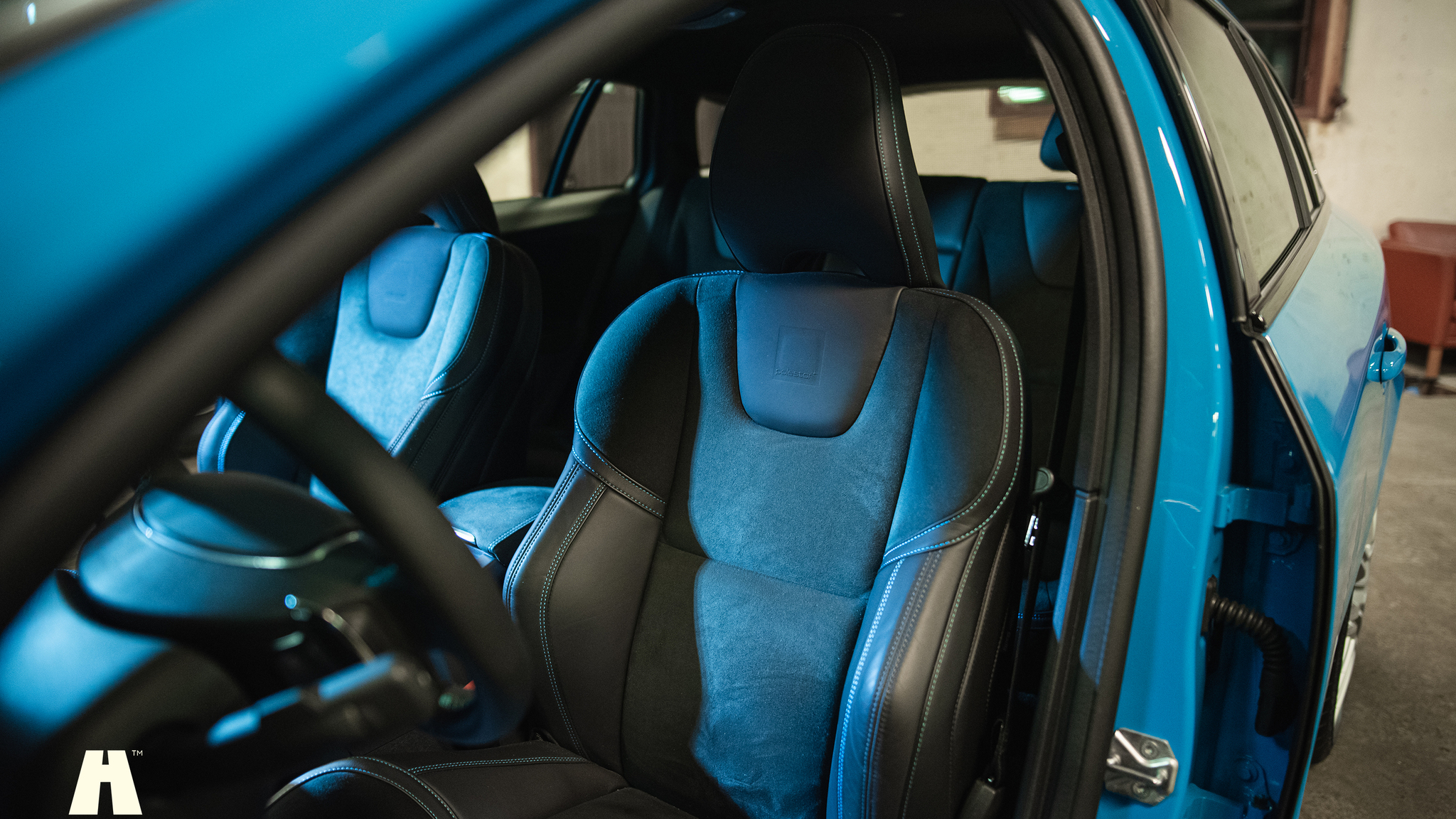 Interiörbild 2017 Volvo V60 Polestar T6