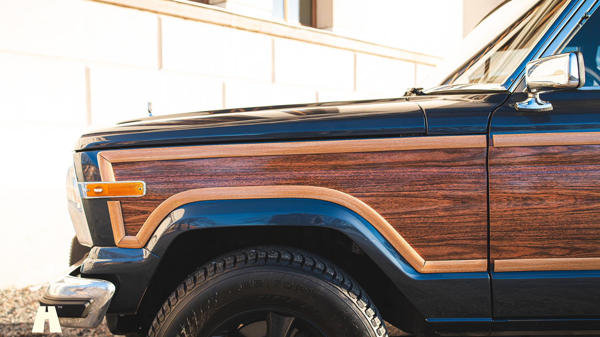 Exterior image of 2015 Woodland Restomod Grand Wagoneer #002 Euro 6