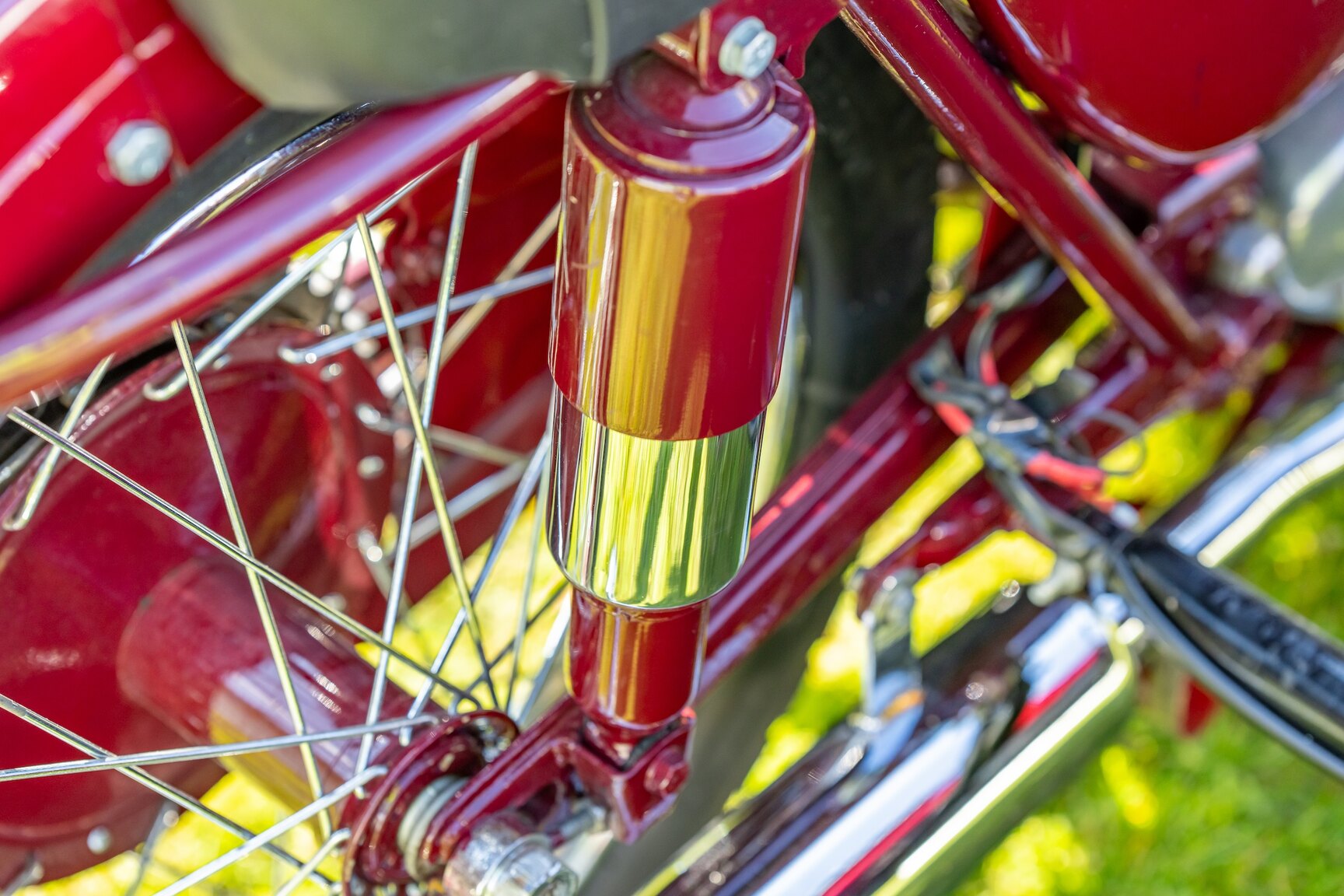 1954 Ariel FH 650 Huntsmaster Twin, Mekanik