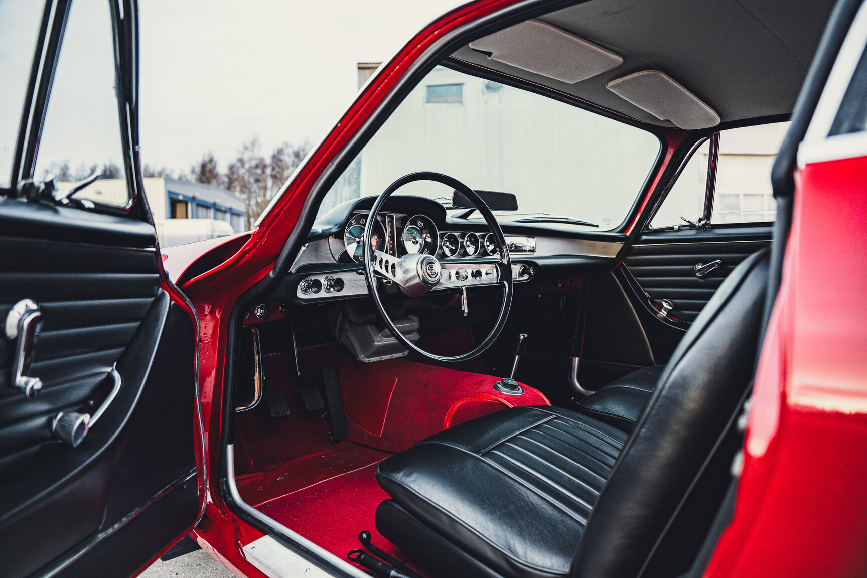 Interior image of 1963 Volvo P1800 S