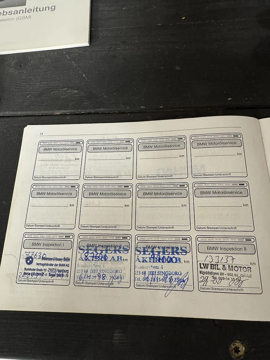 Dokumentation, 1996 BMW 740 iA - NO RESERVE (5)