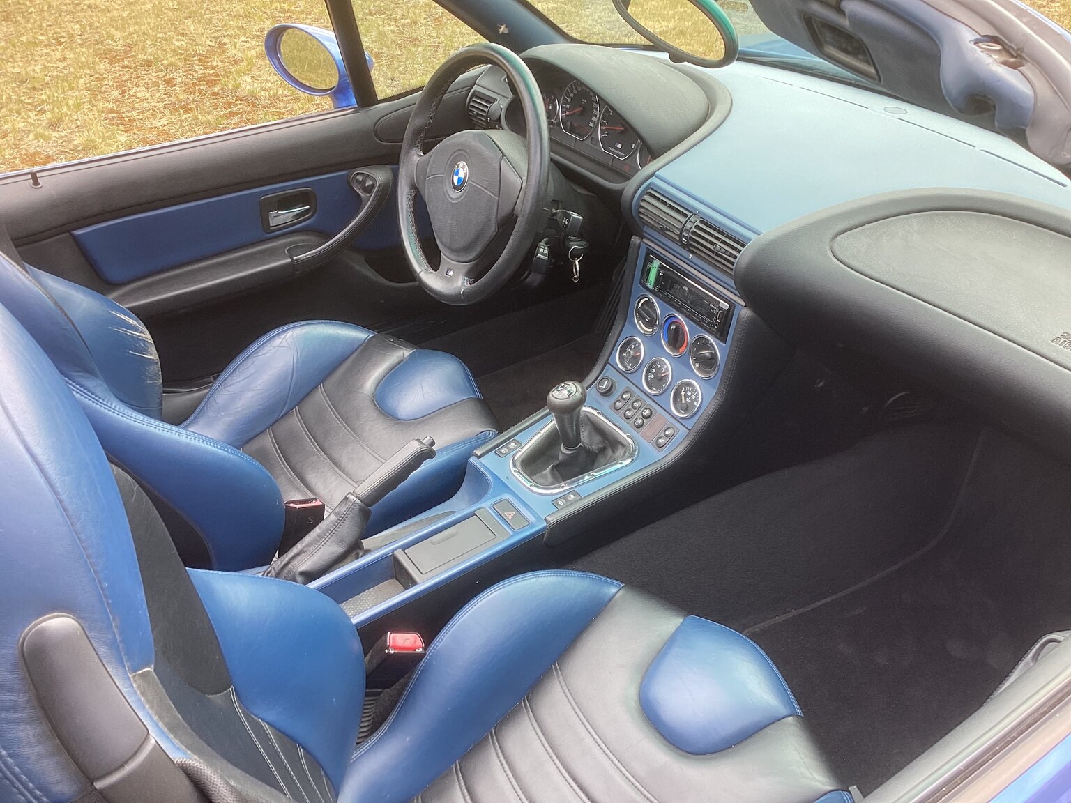 Interiörbild 1998 BMW Z3 M Roadster