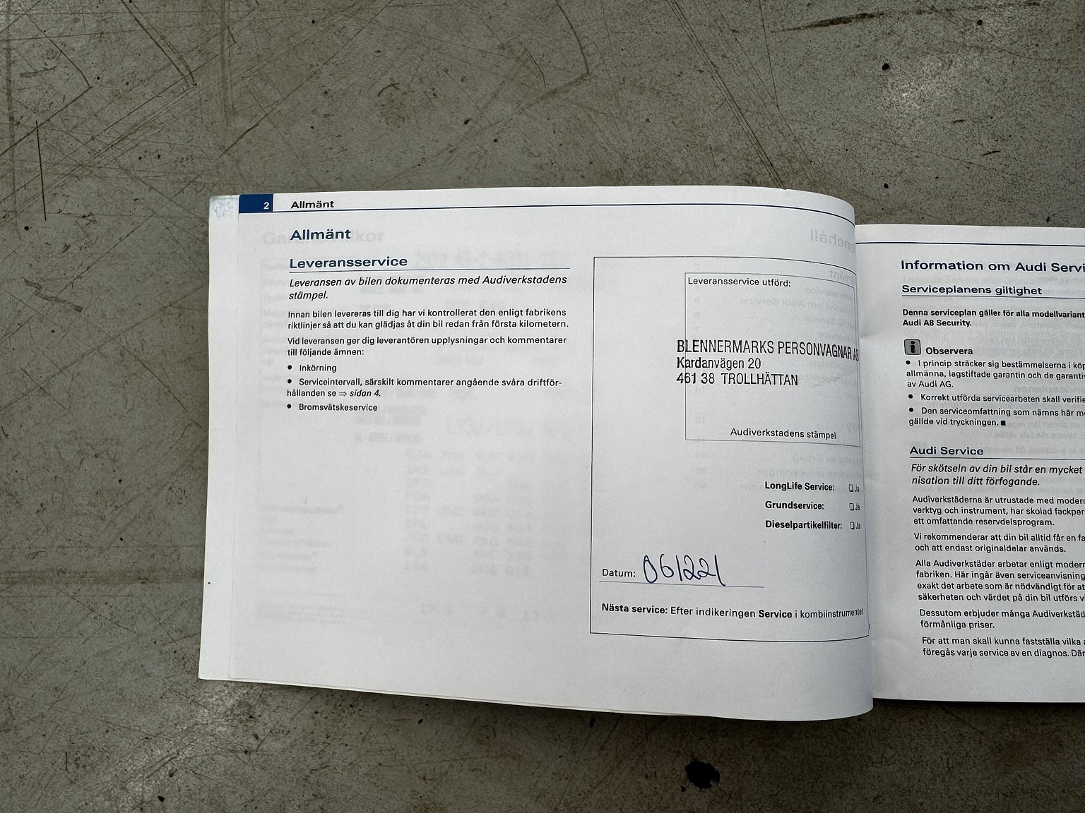 Documentation for 2007 Audi  S4 quattro 4.2 V8 manuell