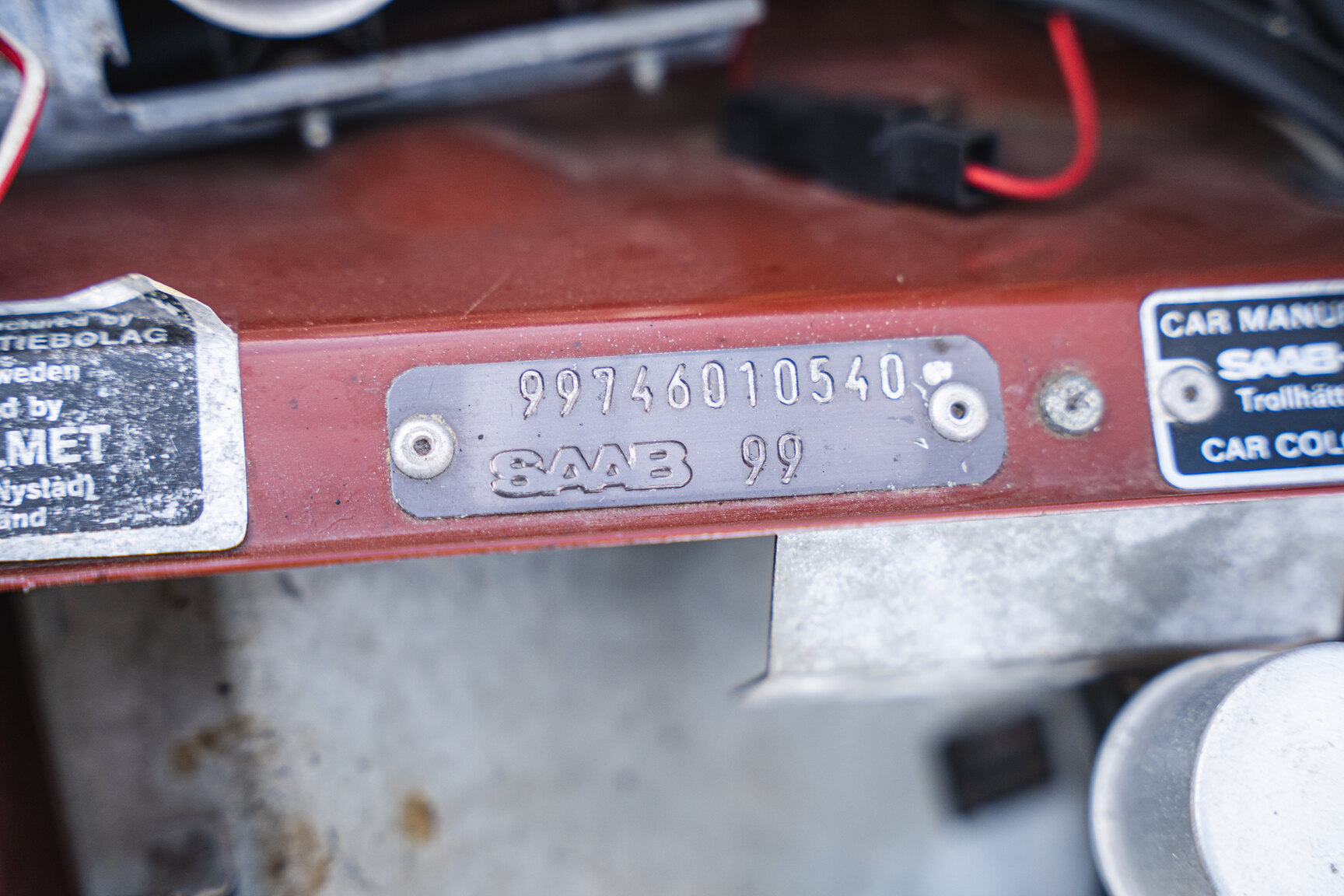 Image of 1974 SAAB 99  mechanics