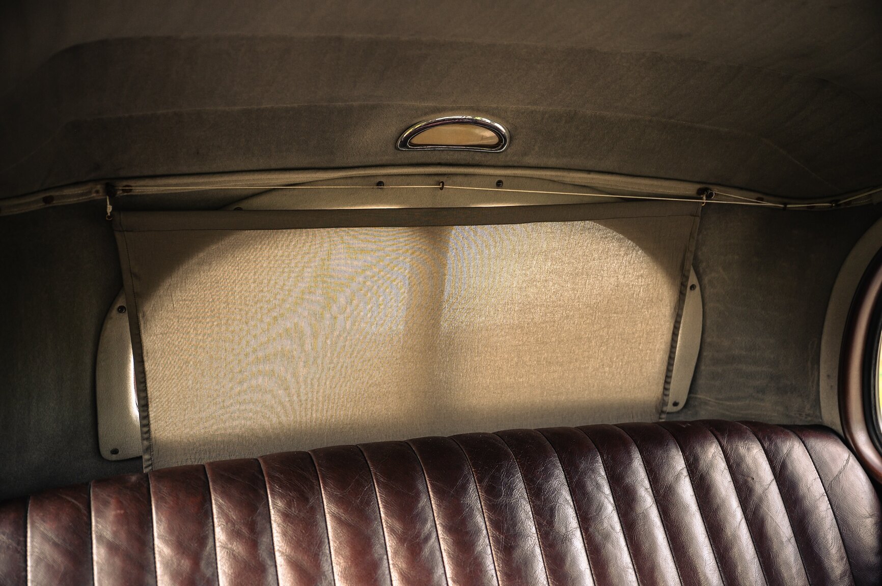 Interiörbild 1937 Austin Ten-Four 10-4