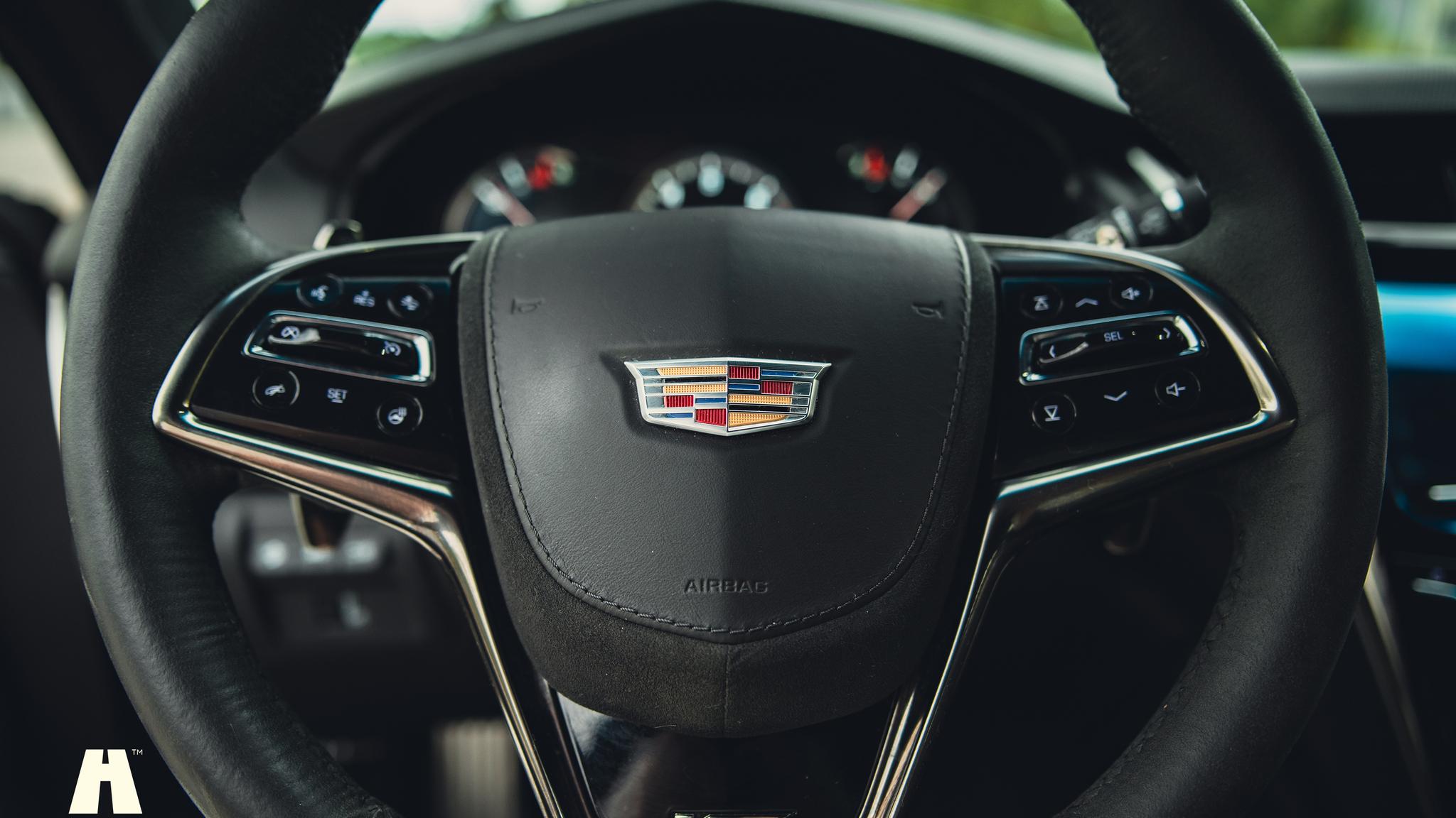 Interiörbild 2018 Cadillac CTS-V Carbon Package
