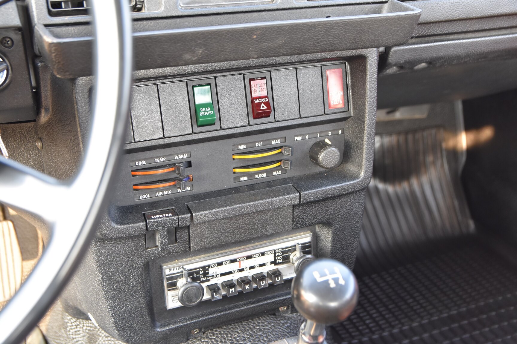 Interiörbild 1975 Volvo 242