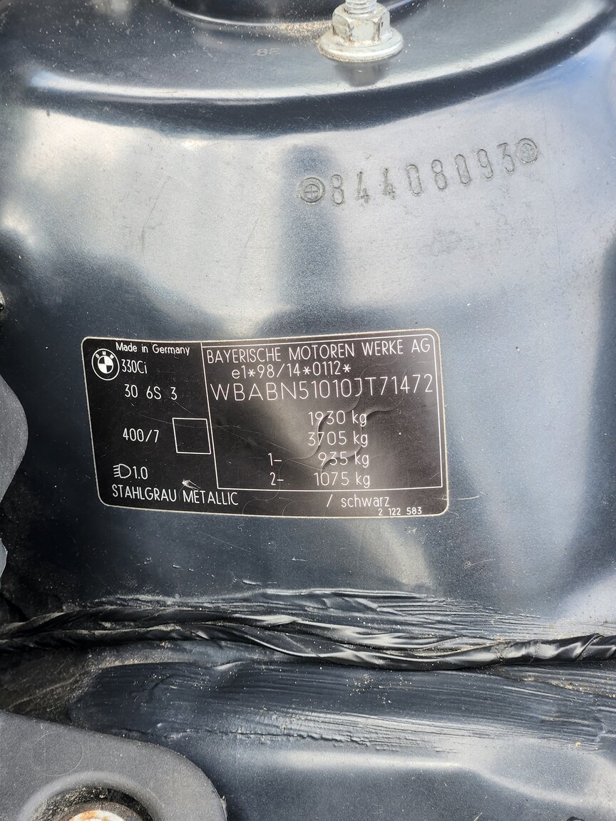 2002  BMW 330Ci , Mekanik