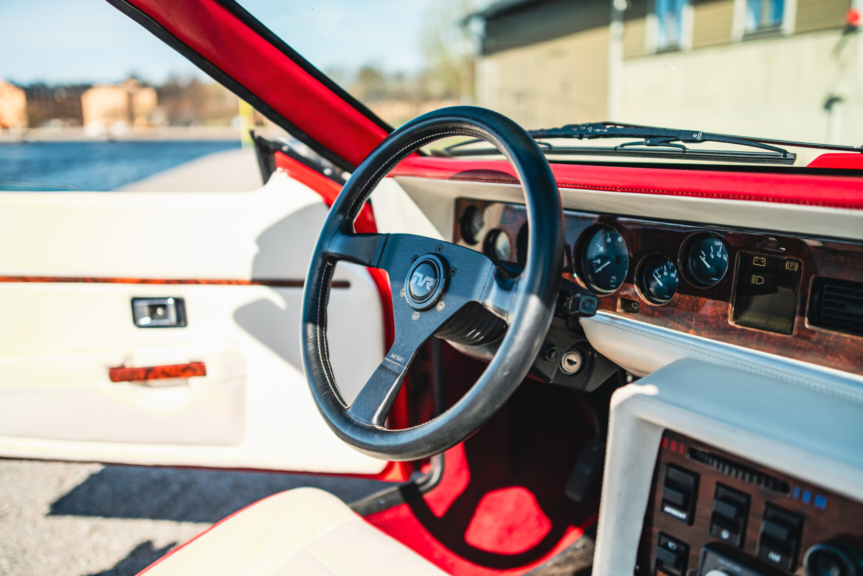 Interiörbild 1985 TVR 350i Cabriolet 3.5 V8
