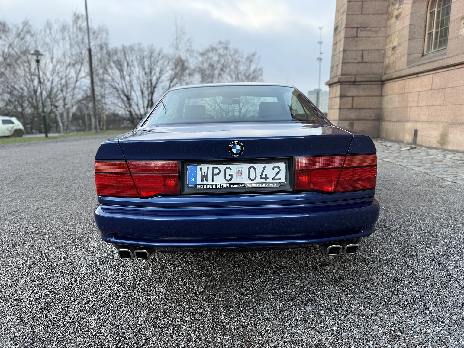 Exteriörbild på 1992 BMW 850iA - No Reserve (5)